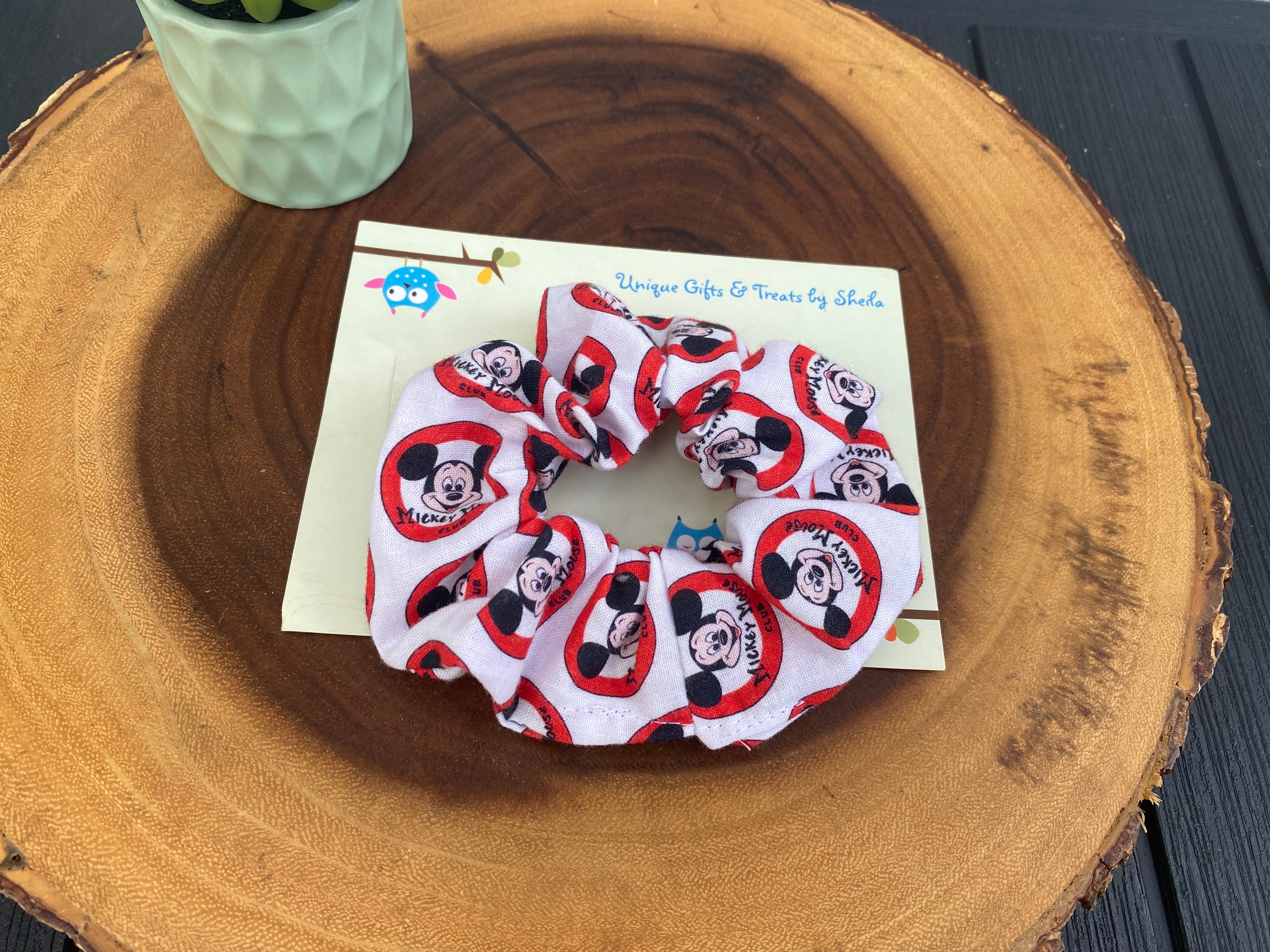 Mickey Mouse Club Scrunchie
