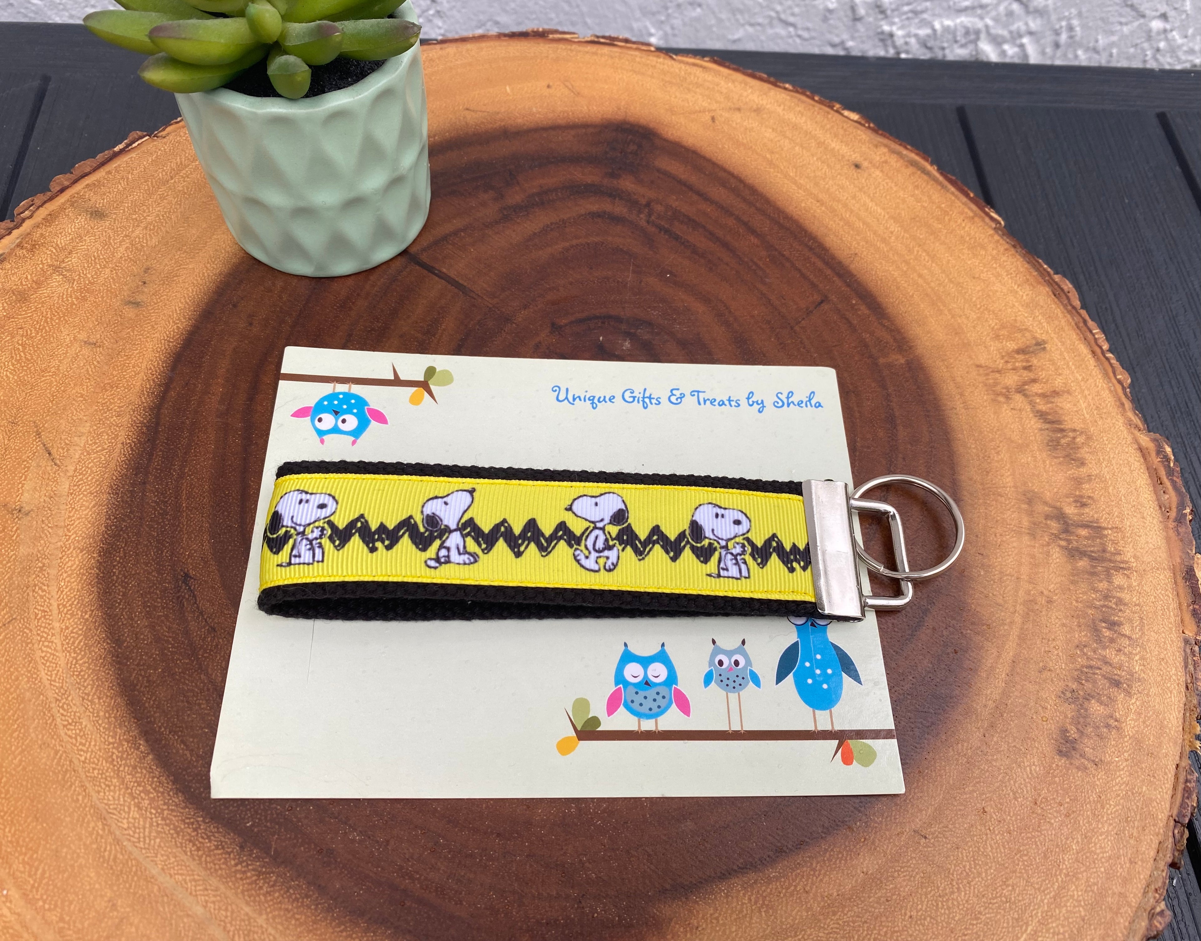 Snoopy Keychain; Keyfob