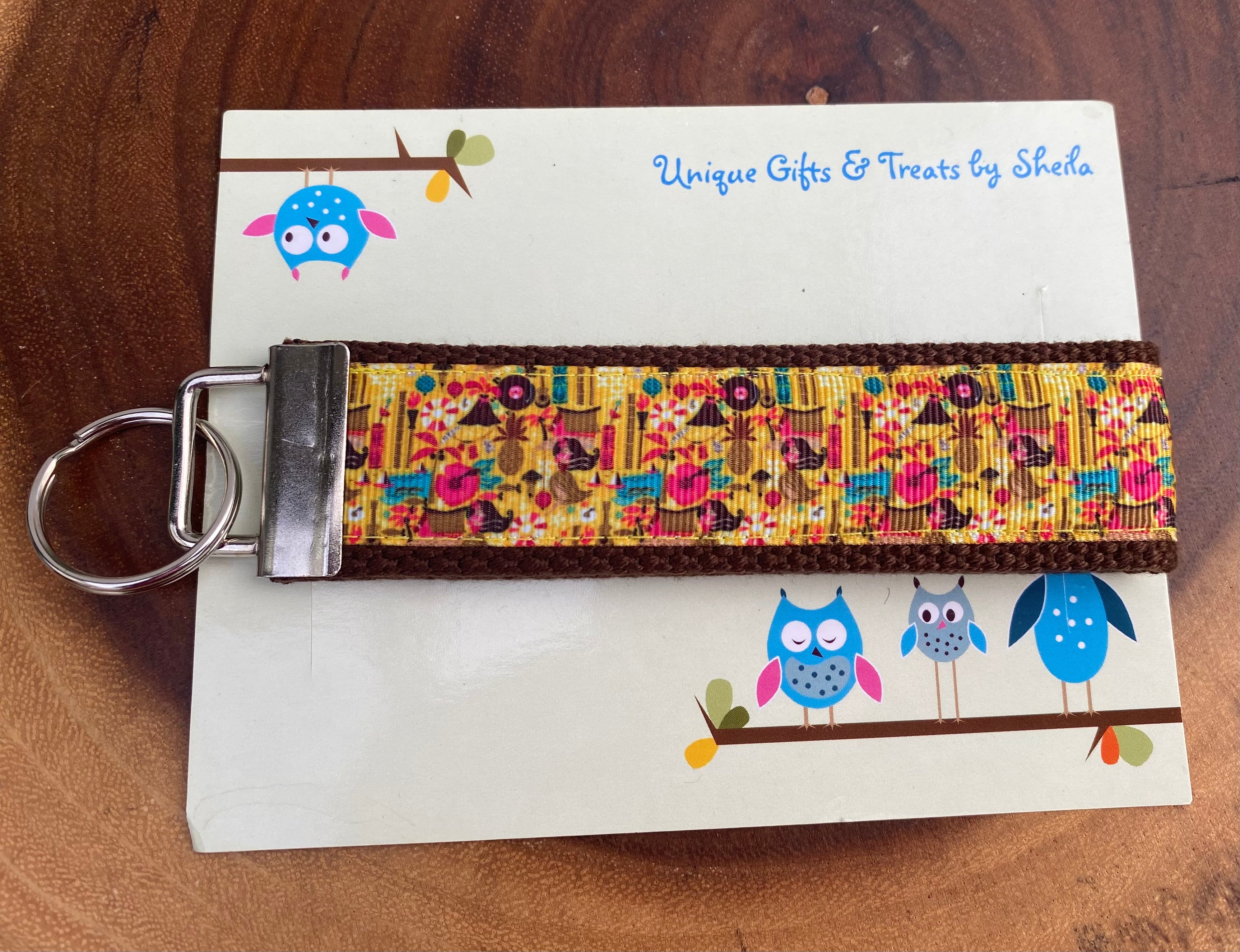 Polynesian; Luau Keychain; Keyfob