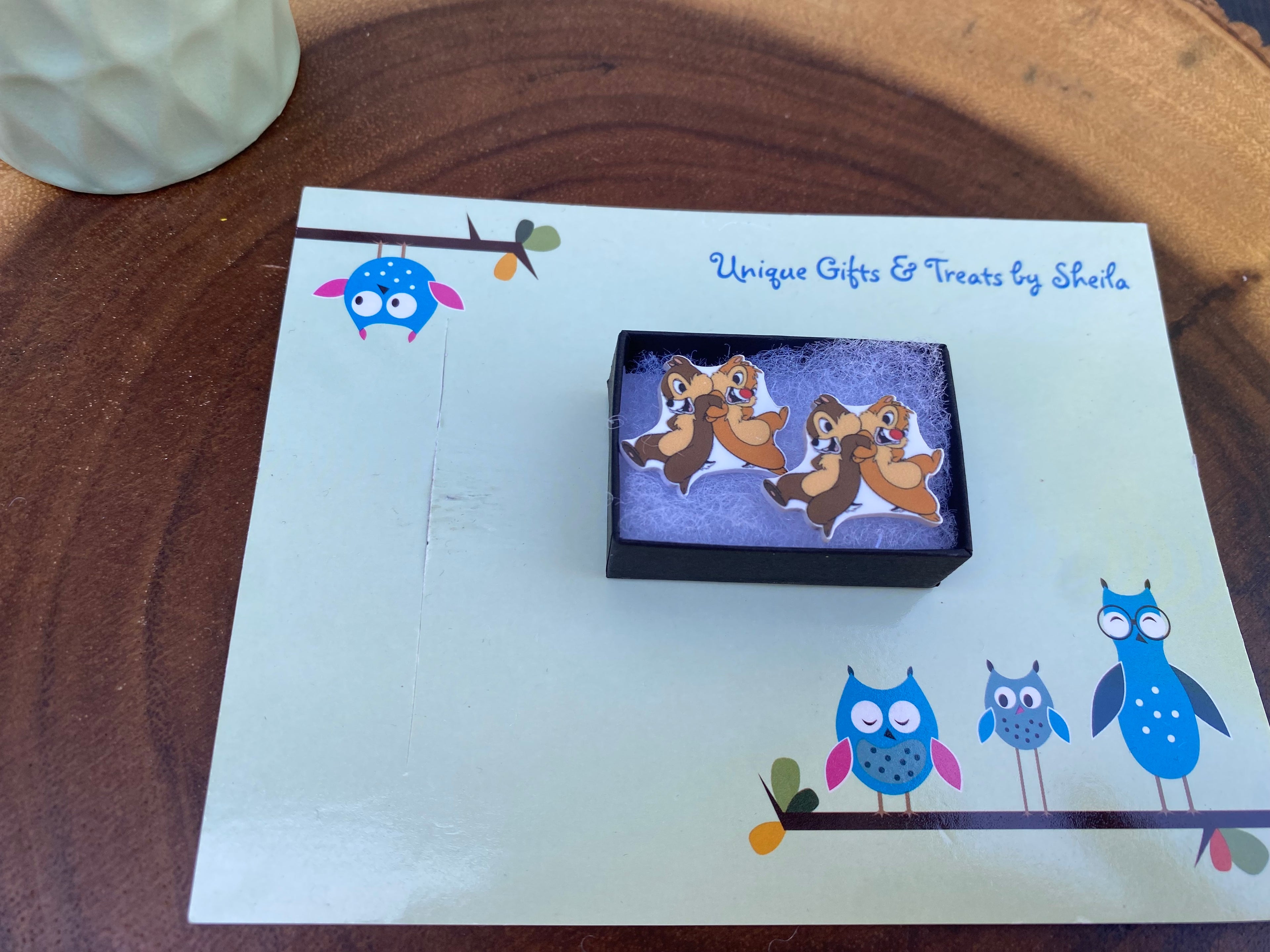 Chip and Dale Earrings