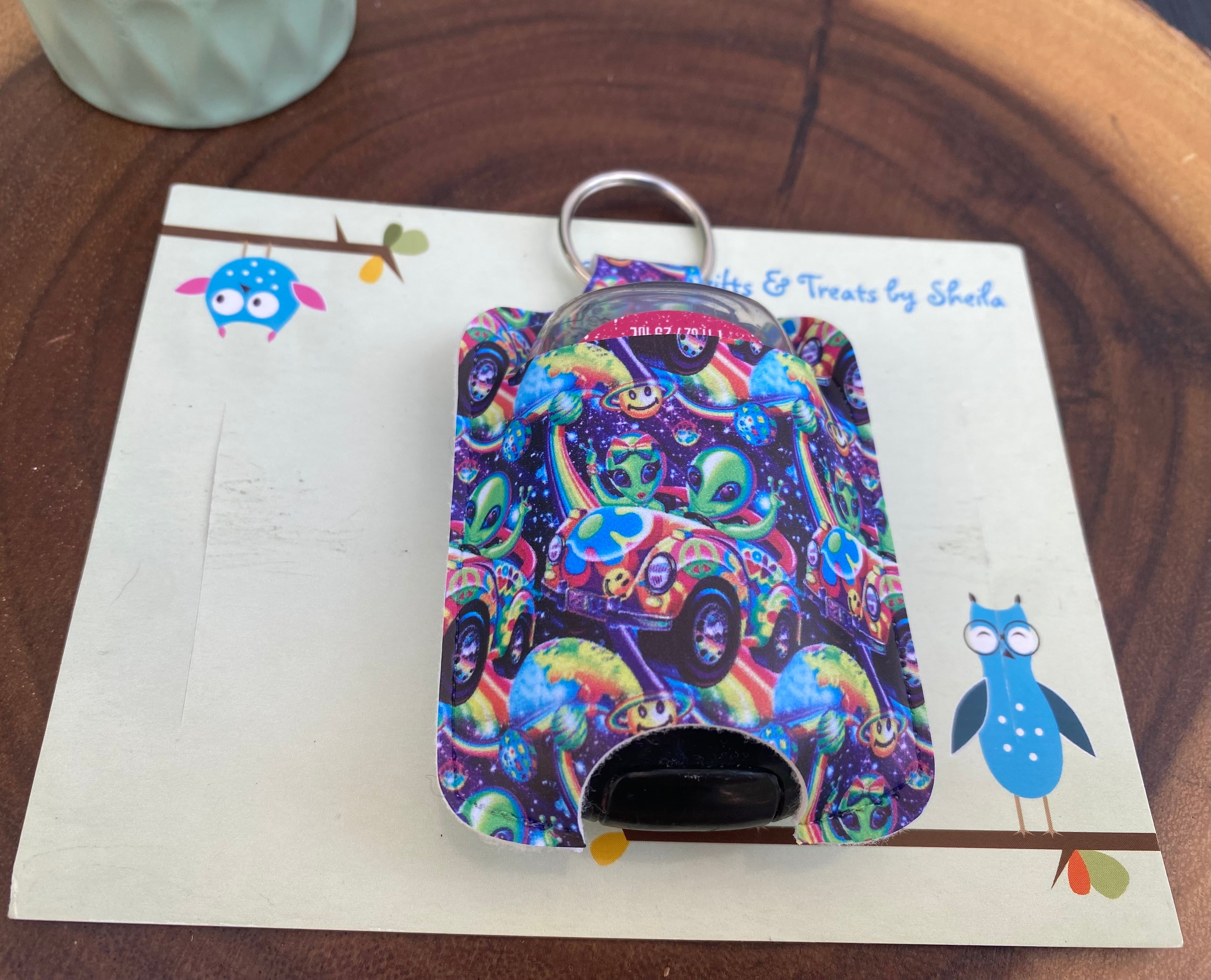 Aliens; 80’s Kid; GenX Hand Sanitizer Holder