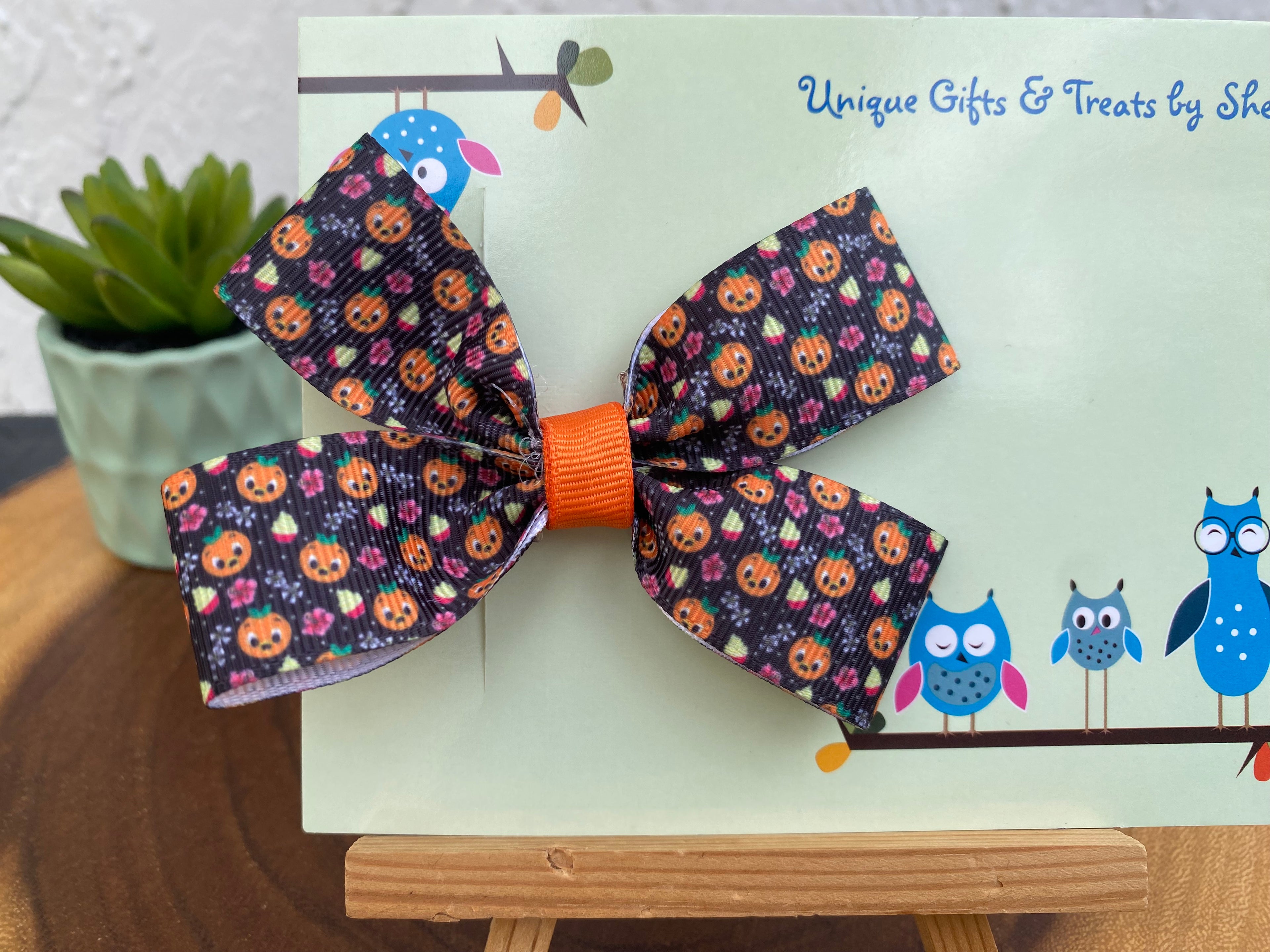 Orange Bird and Dole Whip Hairbow