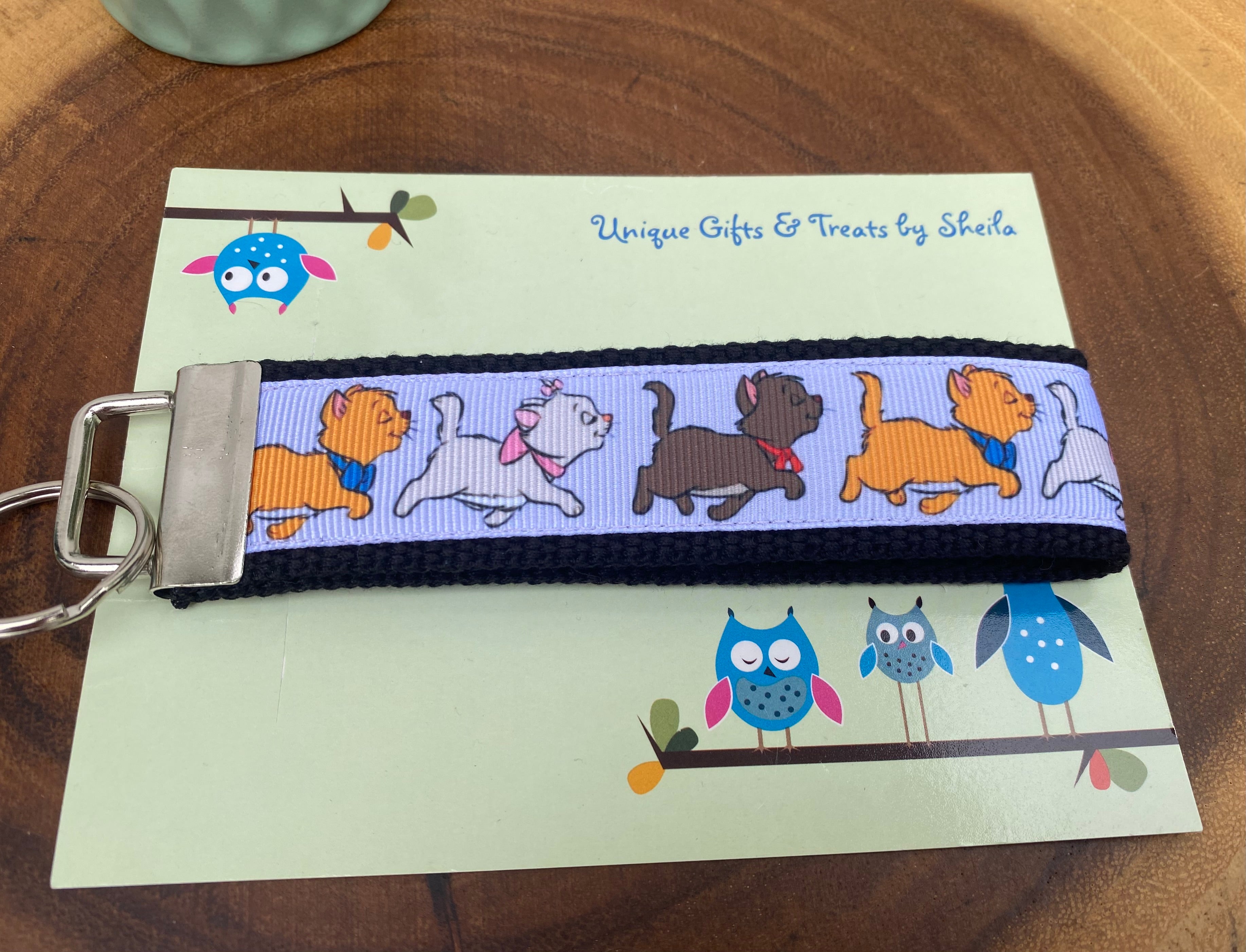 Disney Cats Keychain; Keyfob