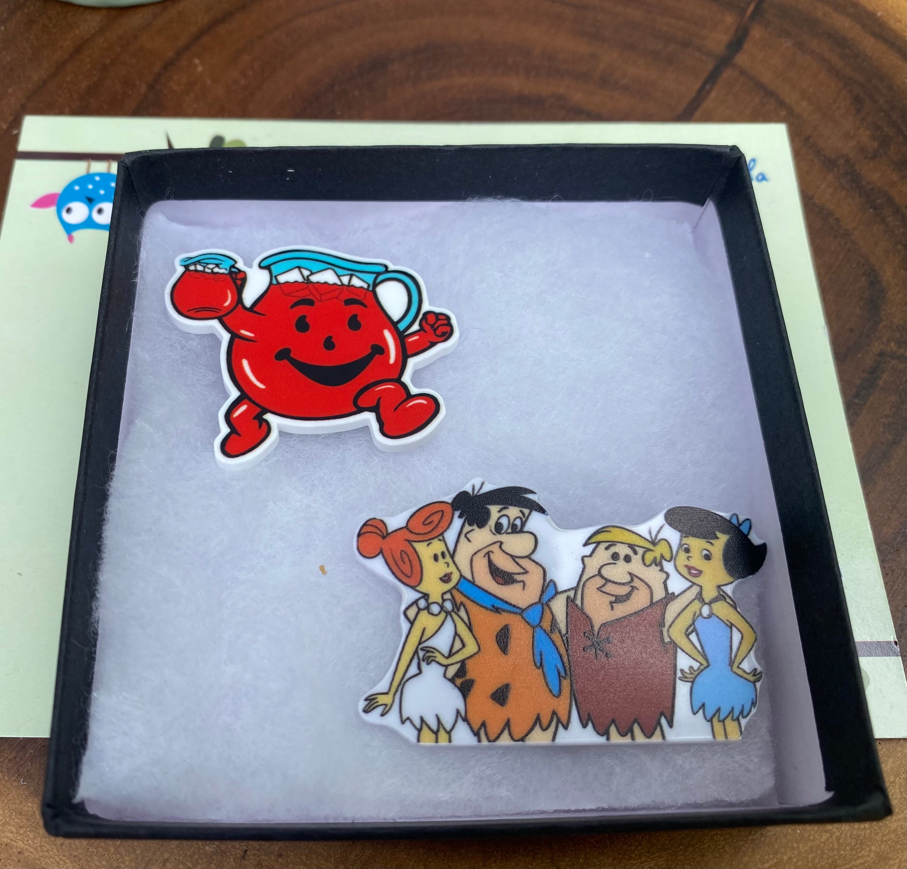 80’s Kids Magnets; Koolaid and Prehistoric Family Magnets