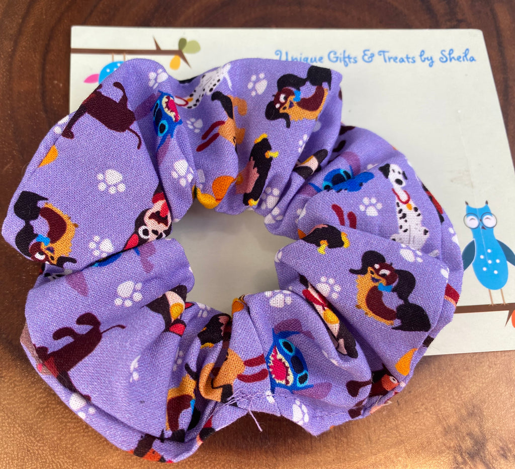 Disney Dogs Scrunchie