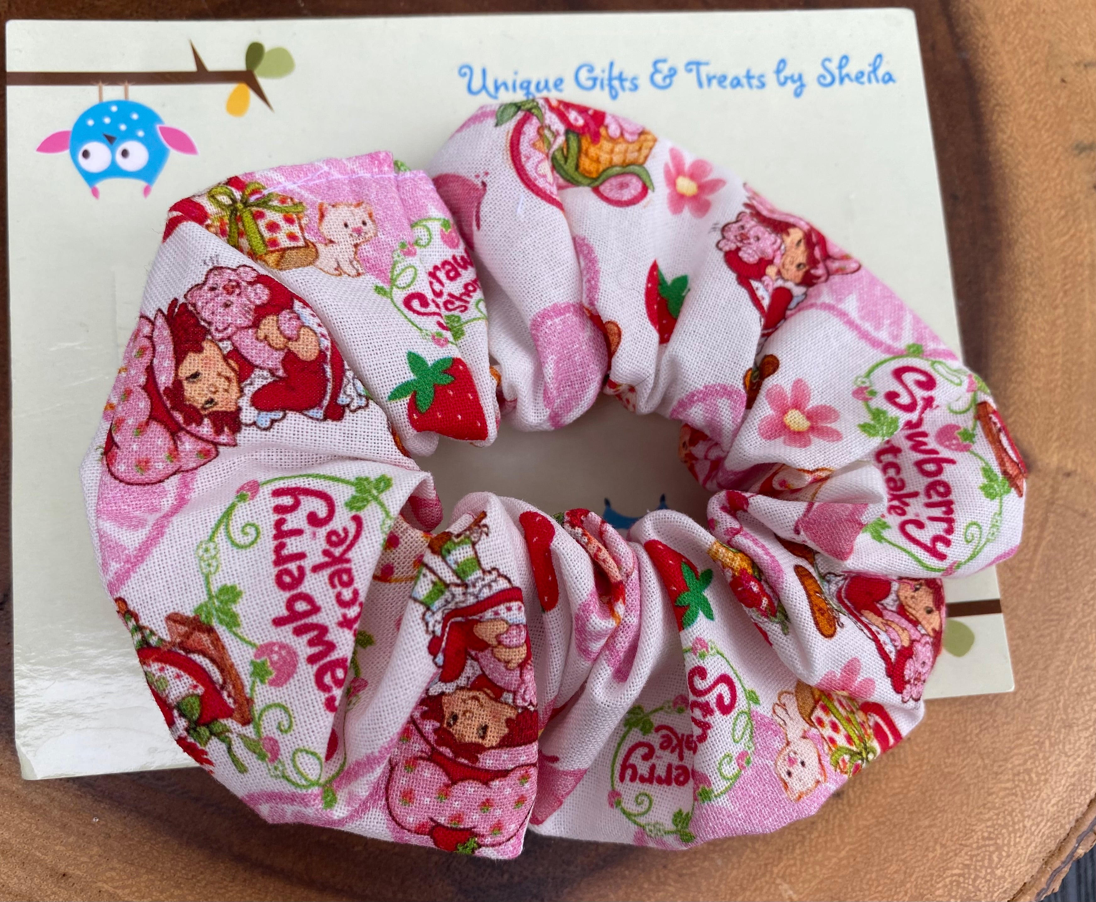 Strawberry Doll Scrunchie