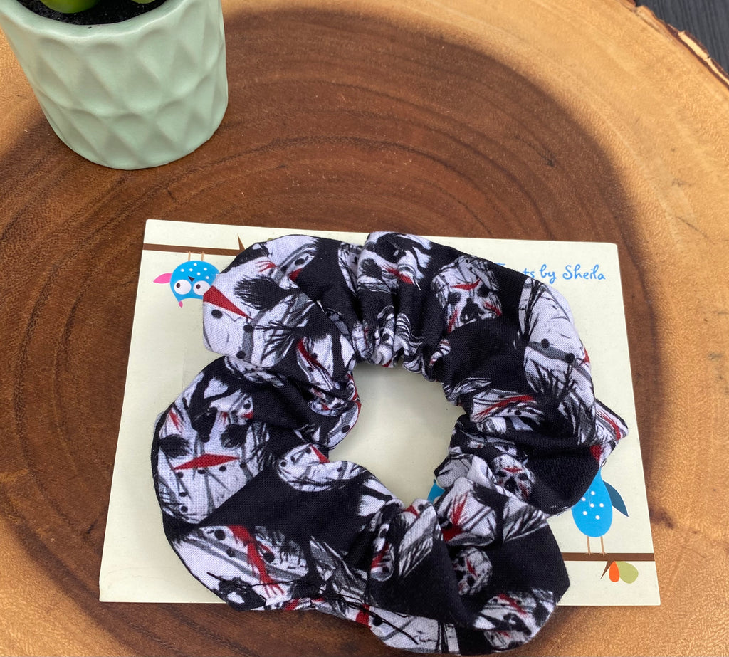 Halloween; Scary Movie; Horror Movie; Jason Scrunchie