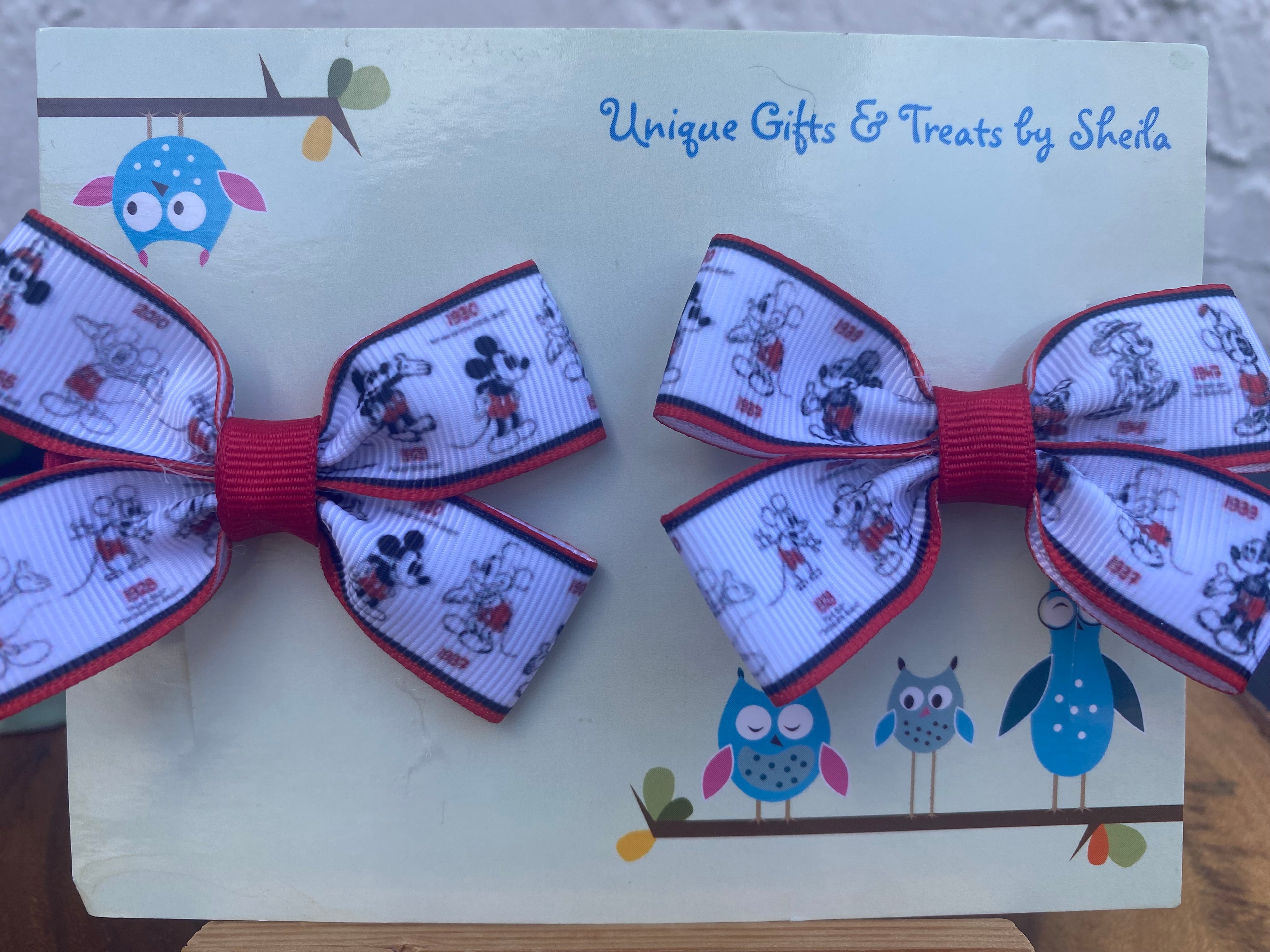 Mickey Mouse Through the Years Hairbows