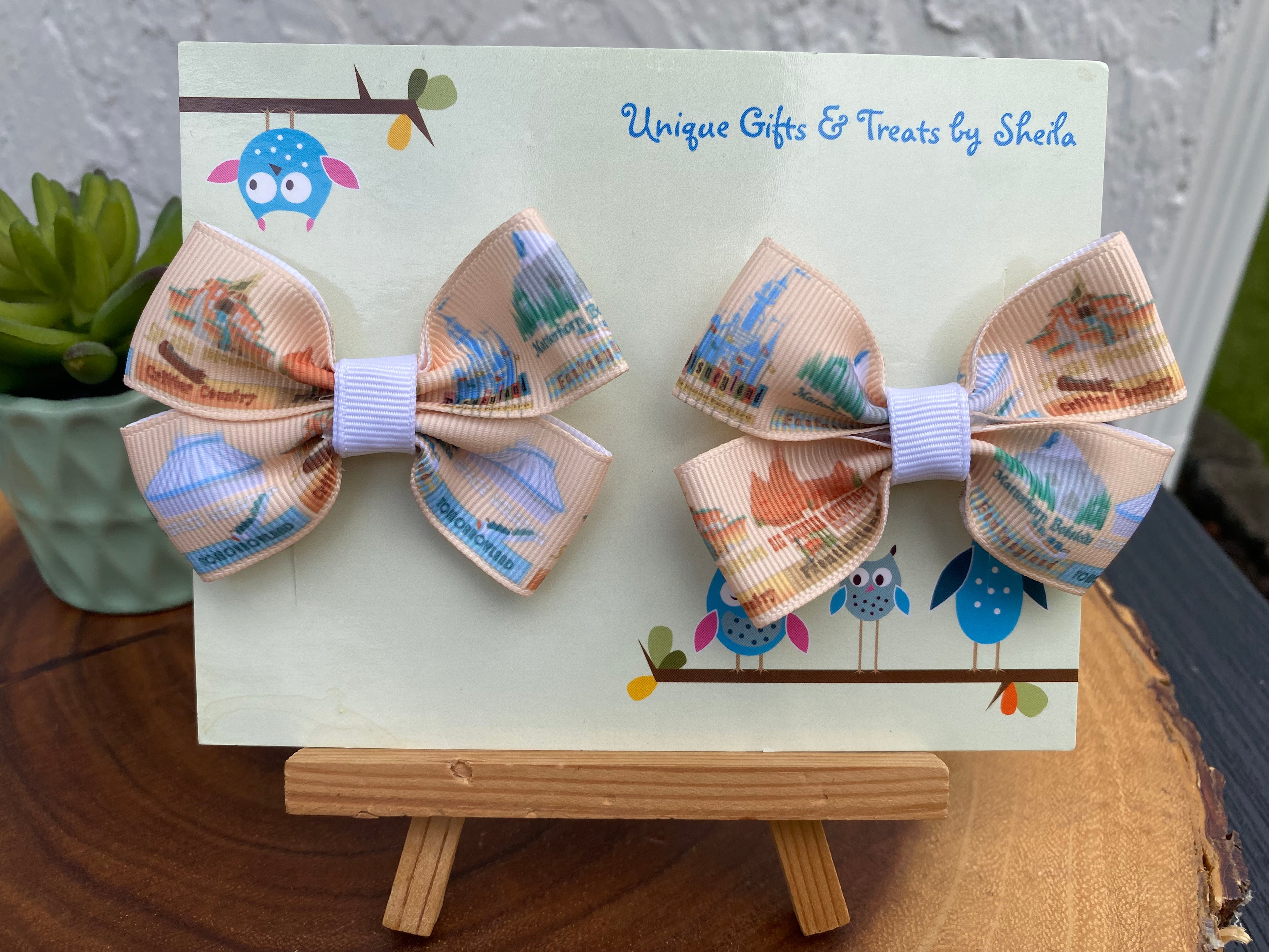 Disney Mountains Hairbows
