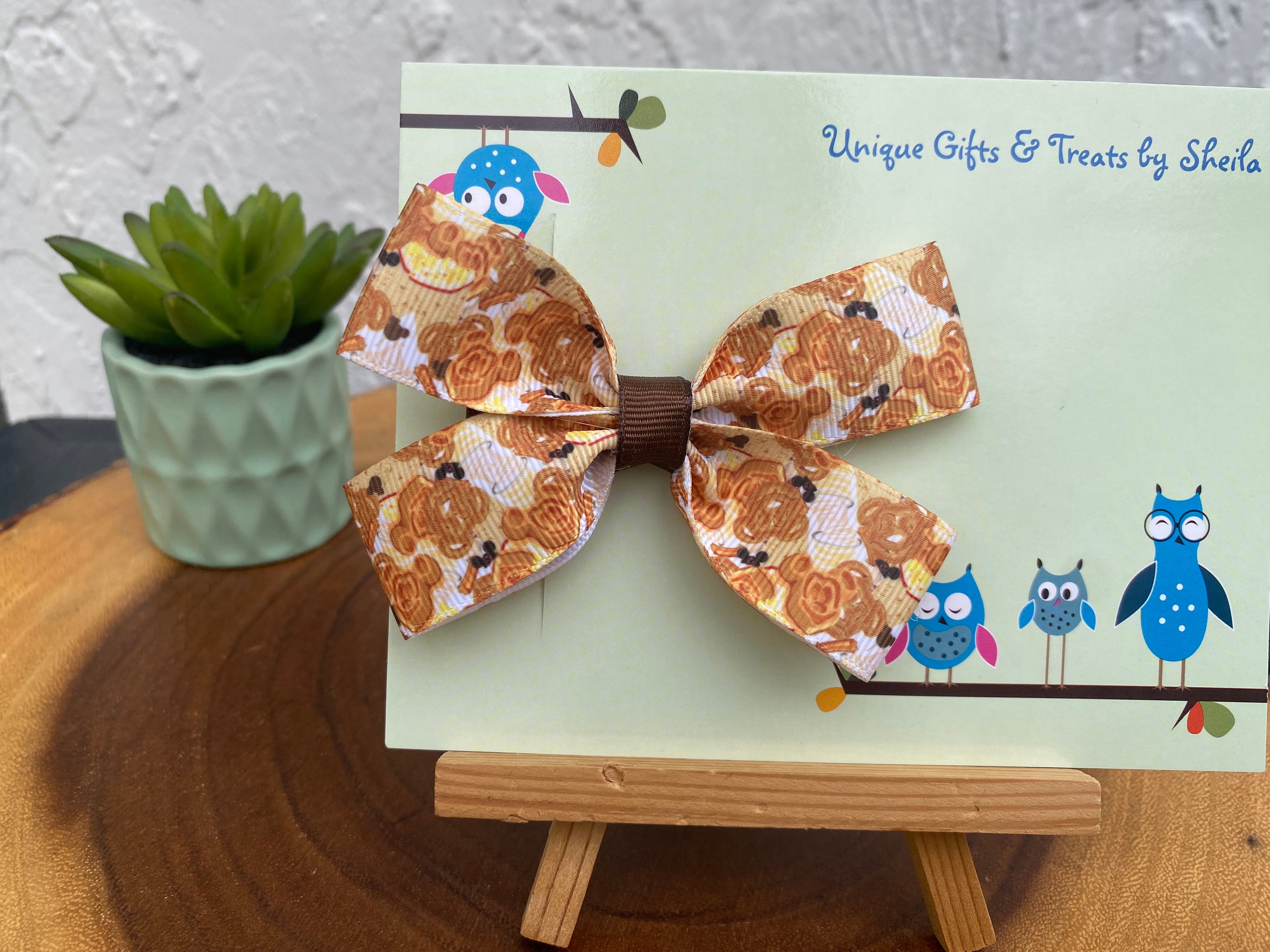 Disney Snacks Hairbow