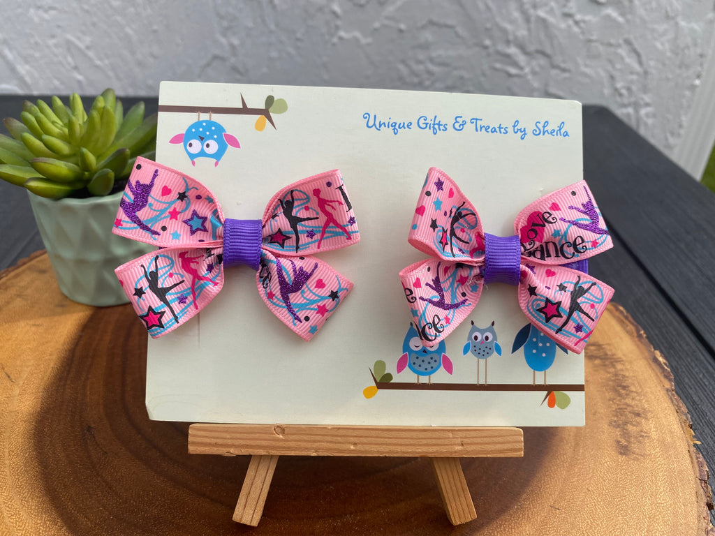 I Love Dance Hairbows