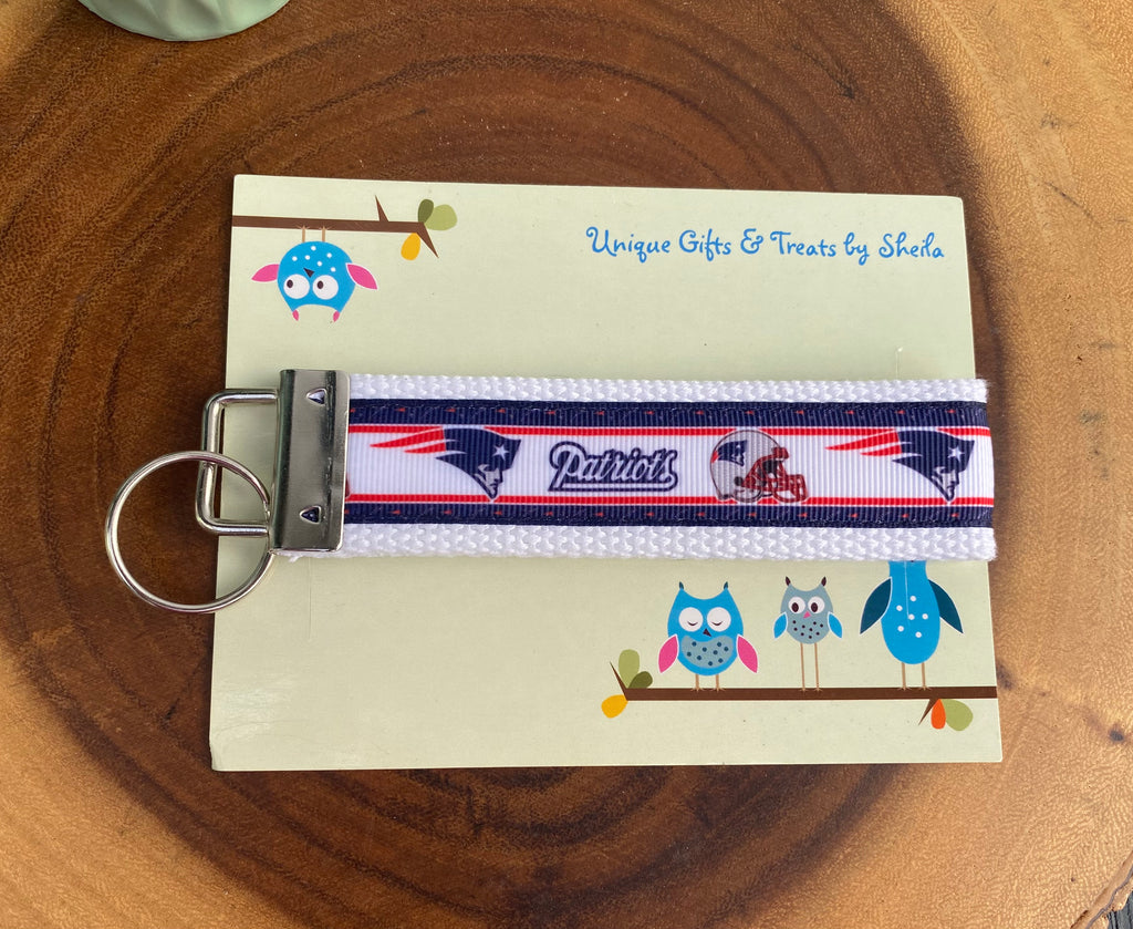 Football Keychain; Keyfob