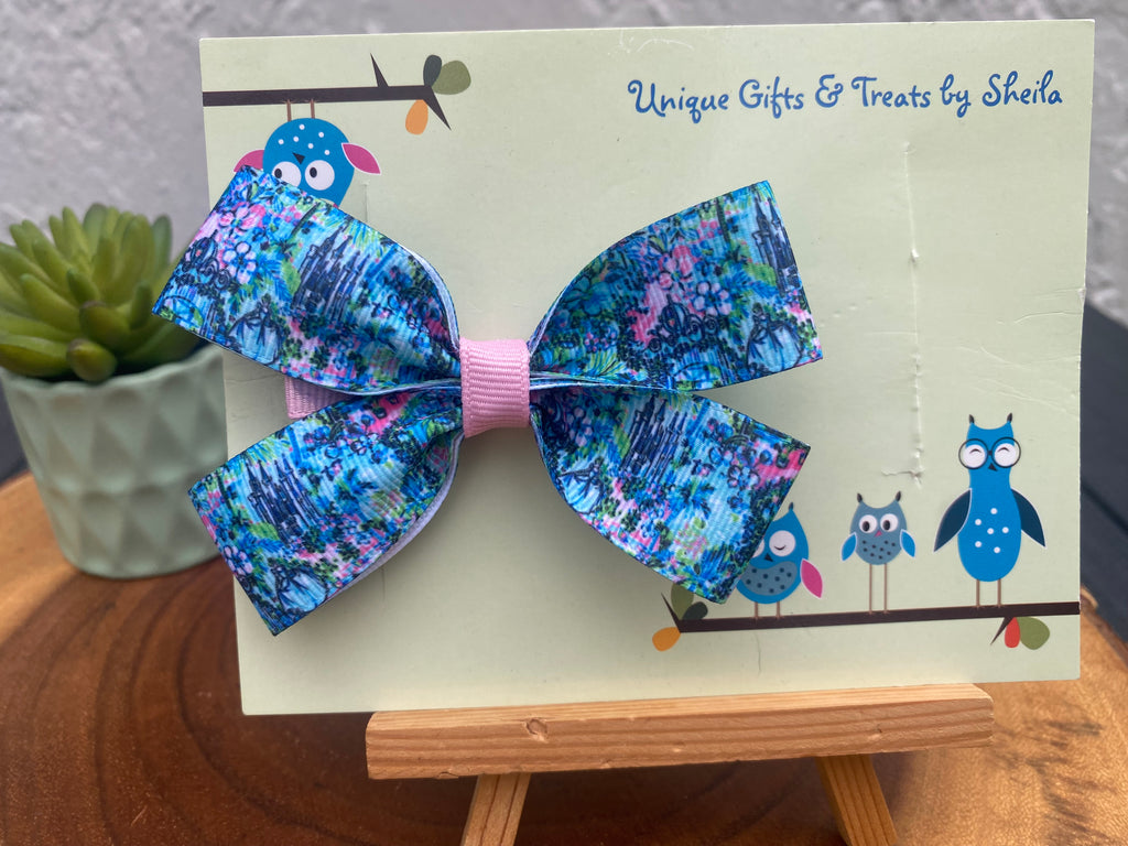 Lilly Inspired Cinderella Hairbow