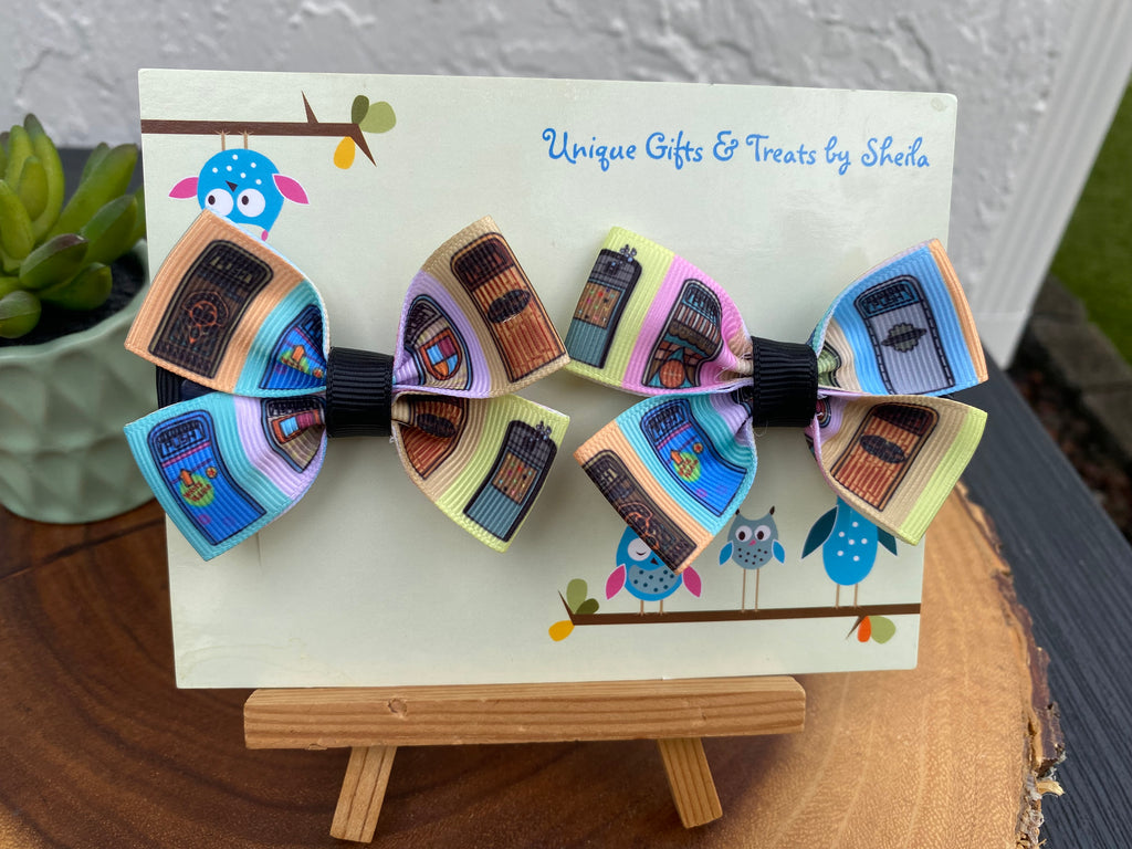 Disney Garbage Cans Hairbows