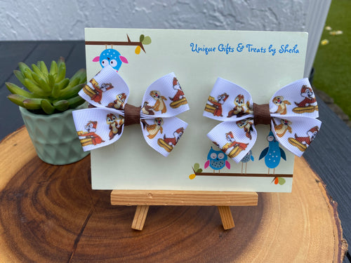 Chip and Dale Hairbows