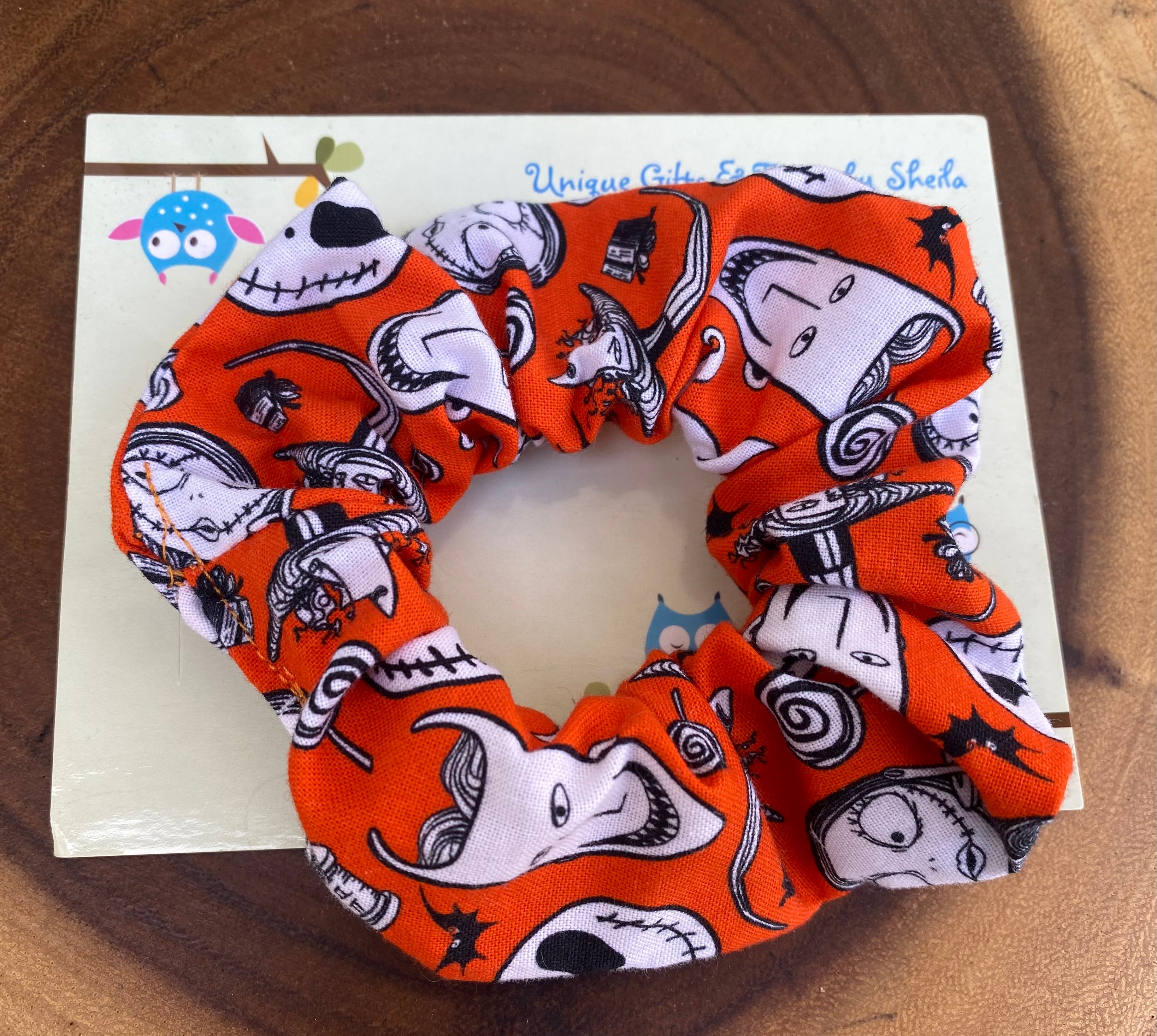 Nightmare Before Christmas Scrunchie