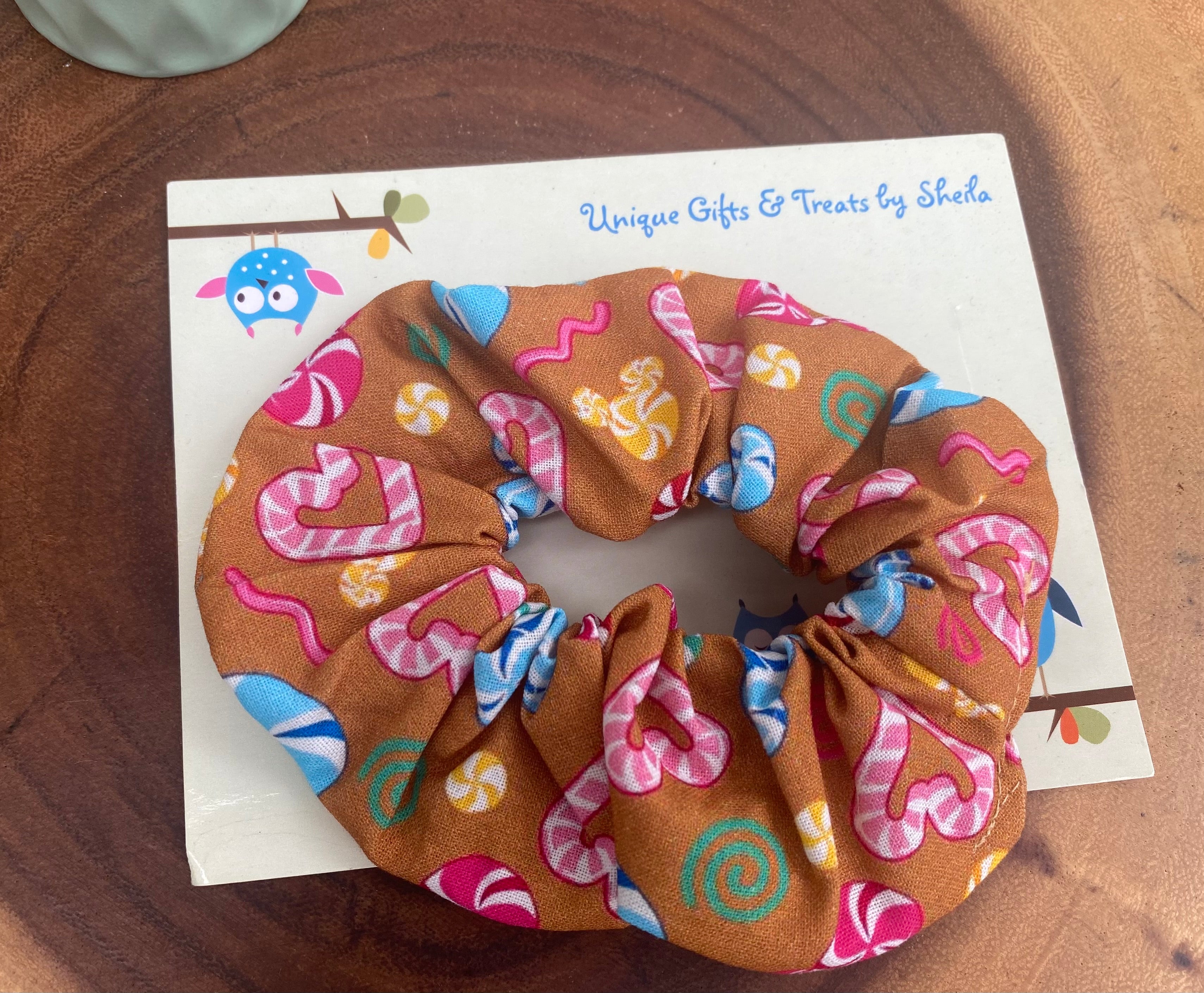 Disney Christmas Candy Scrunchie
