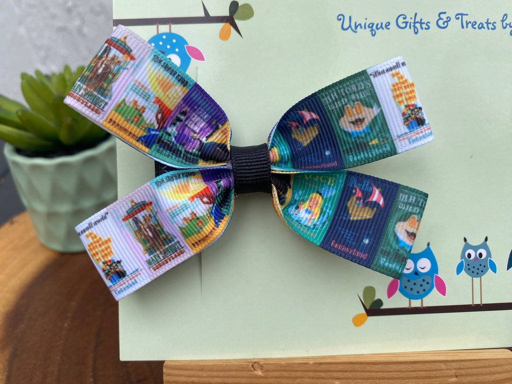 Disney Ride Posters Hairbow