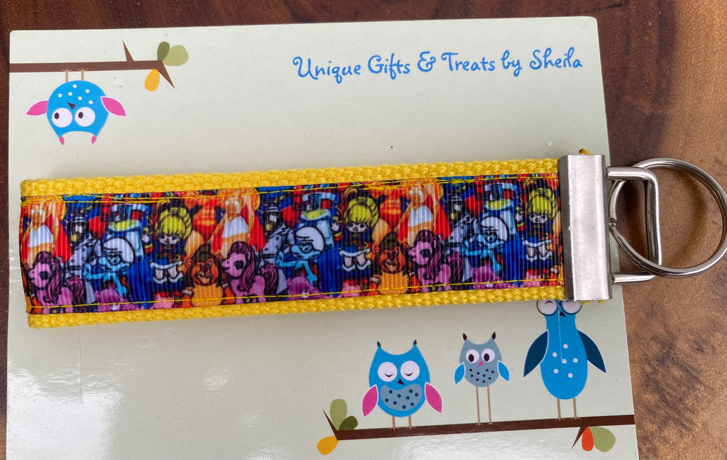 1980’s Cartoons; Toys Keychain; Keyfob