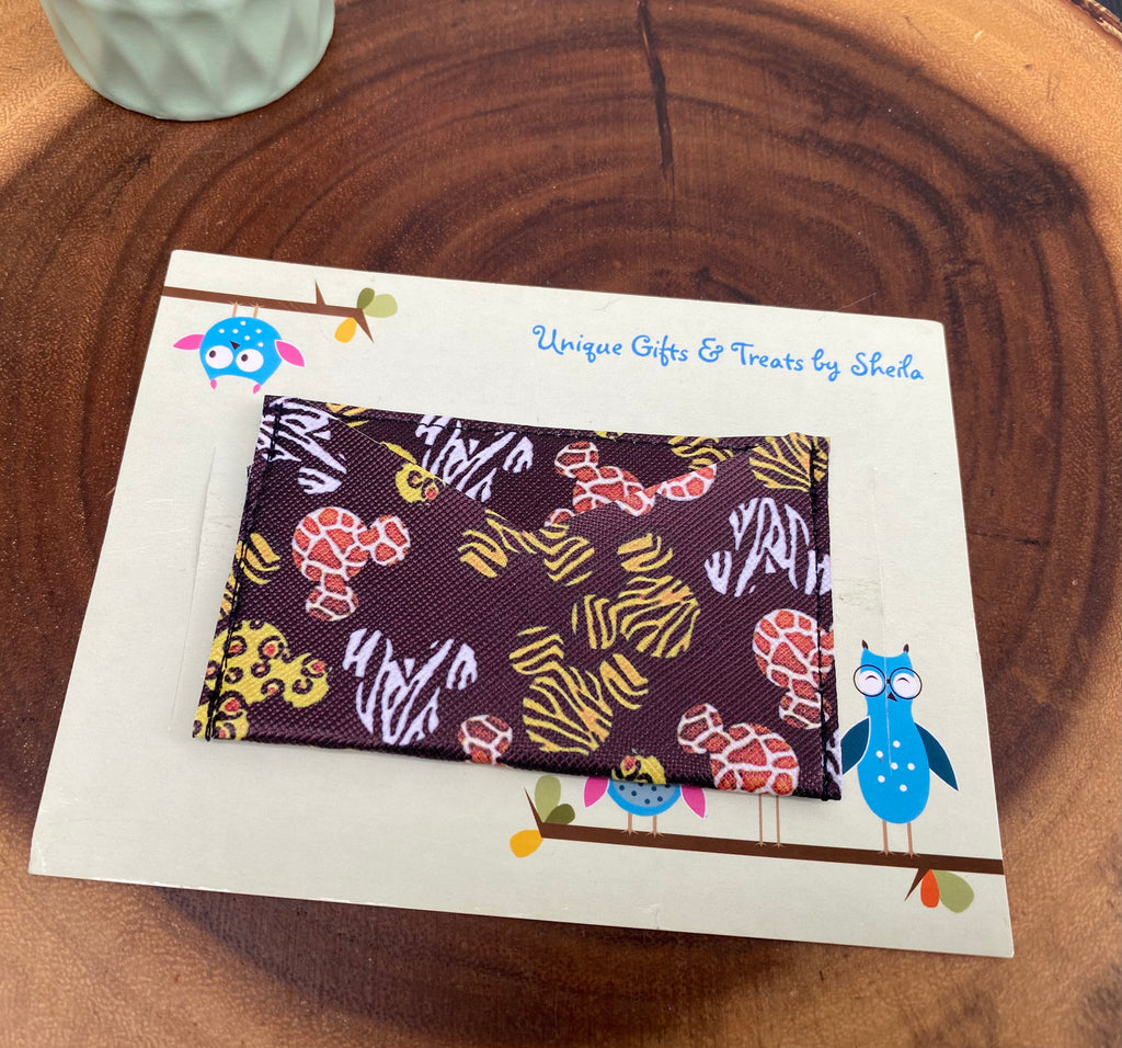 Safari Mickey Mouse Gift Card Holder