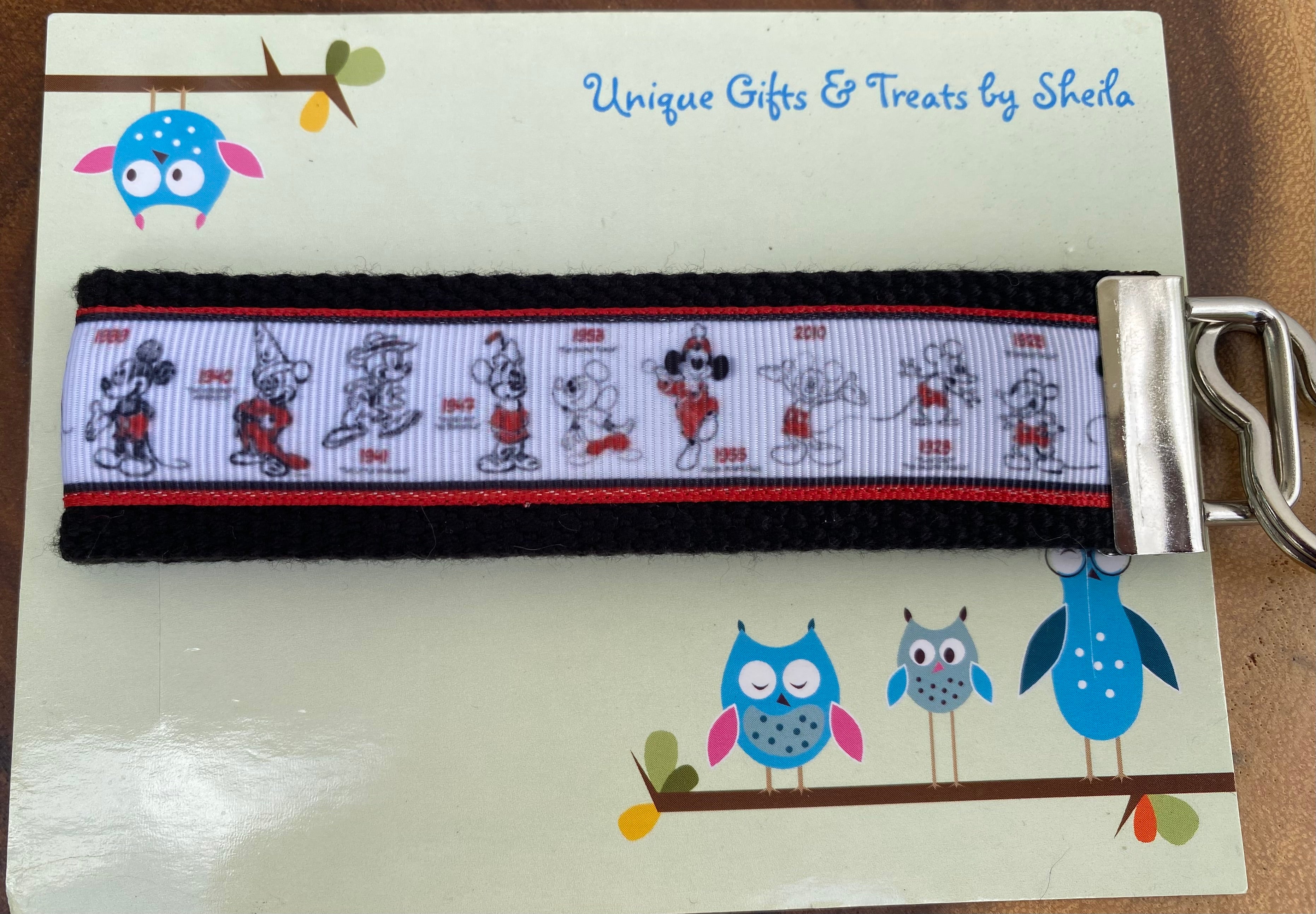 Mickey Mouse Through the Years Keychain; Keyfob