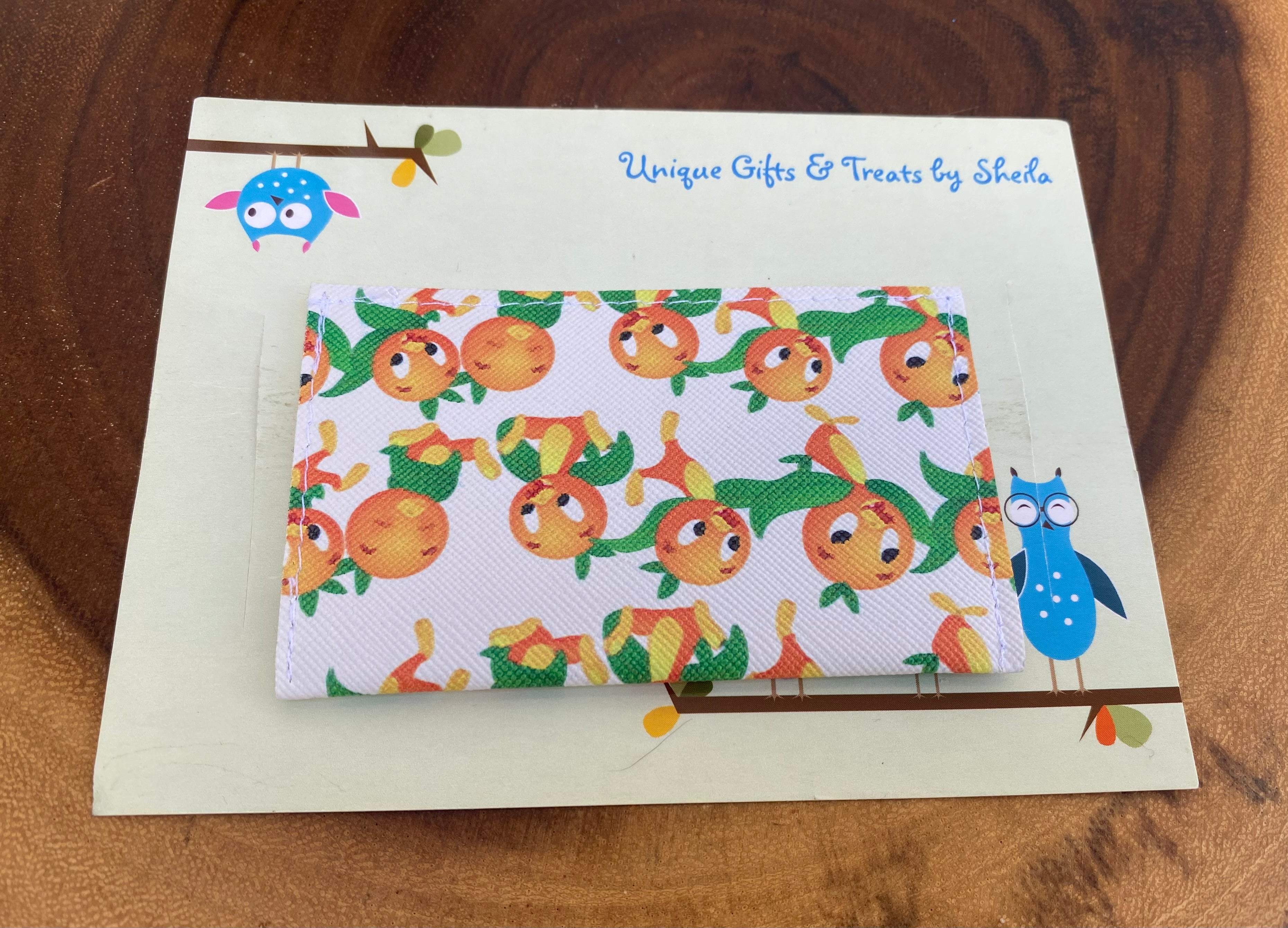 Orange Bird Gift Card Holder