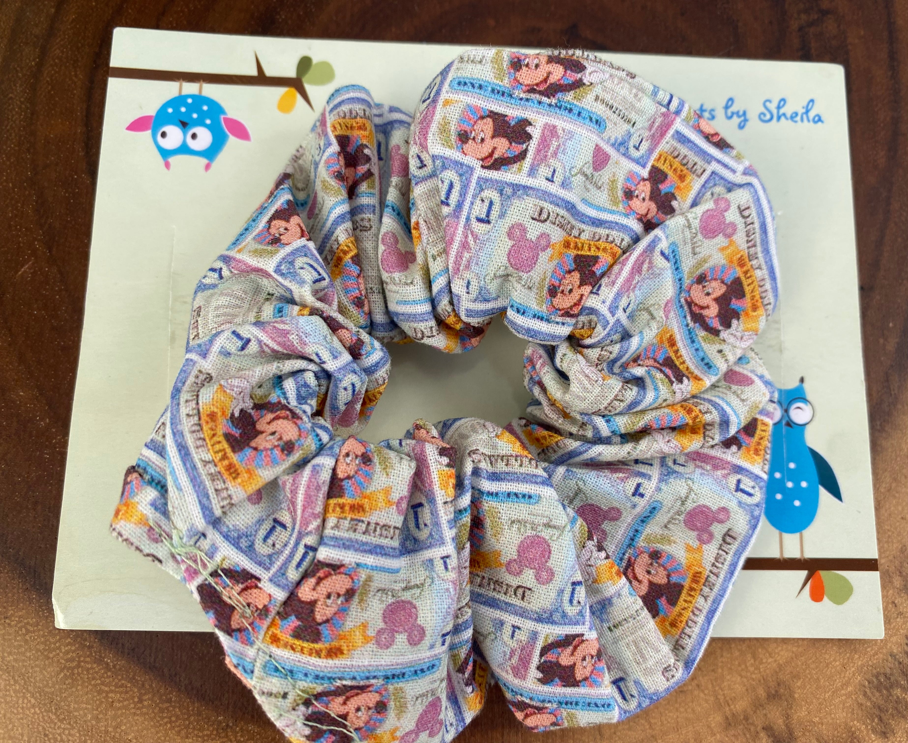 Disney Currency; Disney Dollars Scrunchie