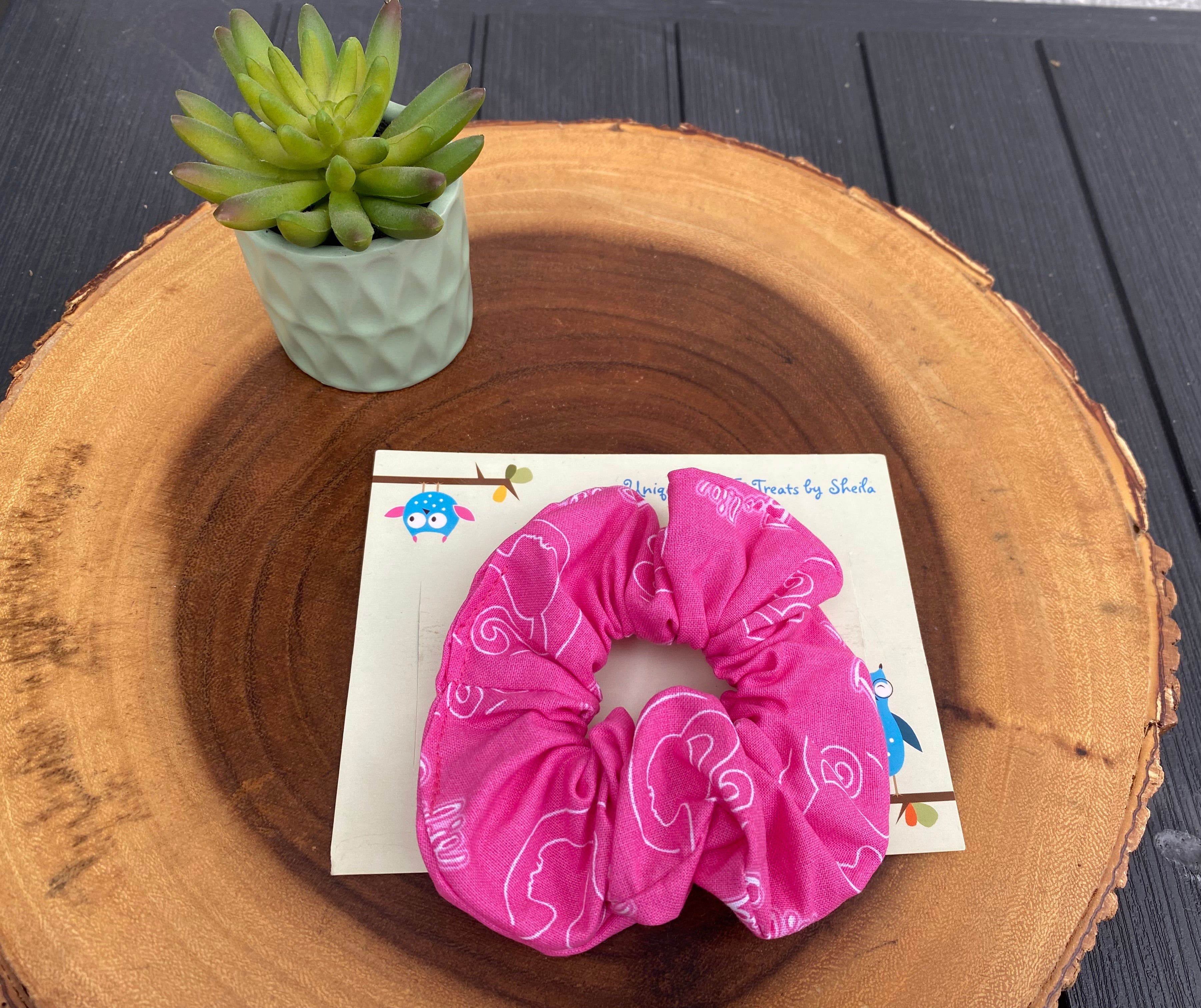 Career Action Figure Scrunchie