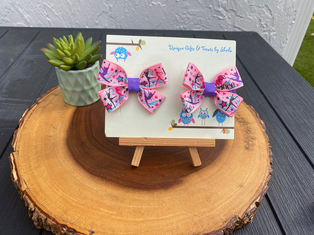 I Love Dance Hairbows