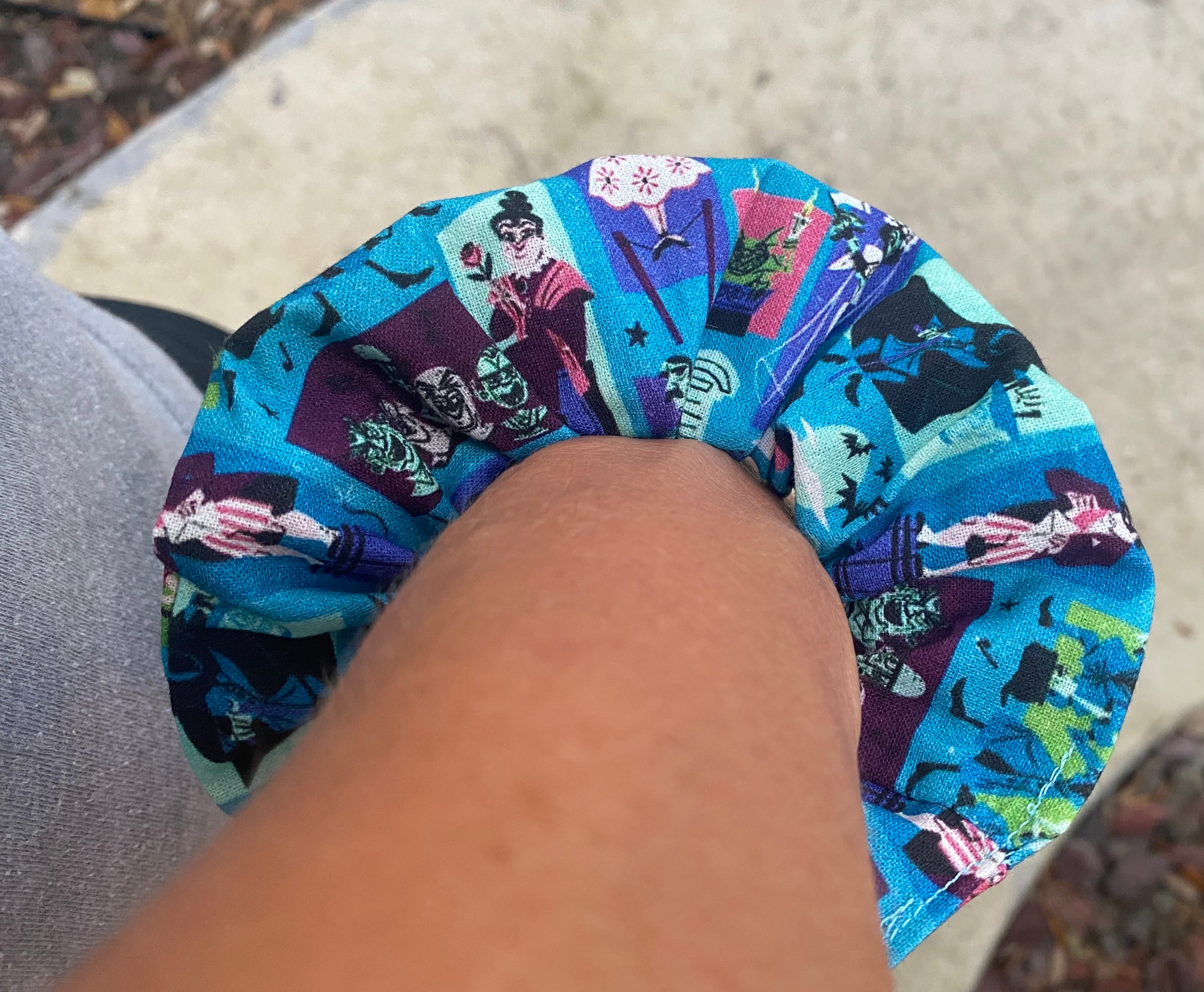 Dooney Inspired Haunted Mansion Scrunchie