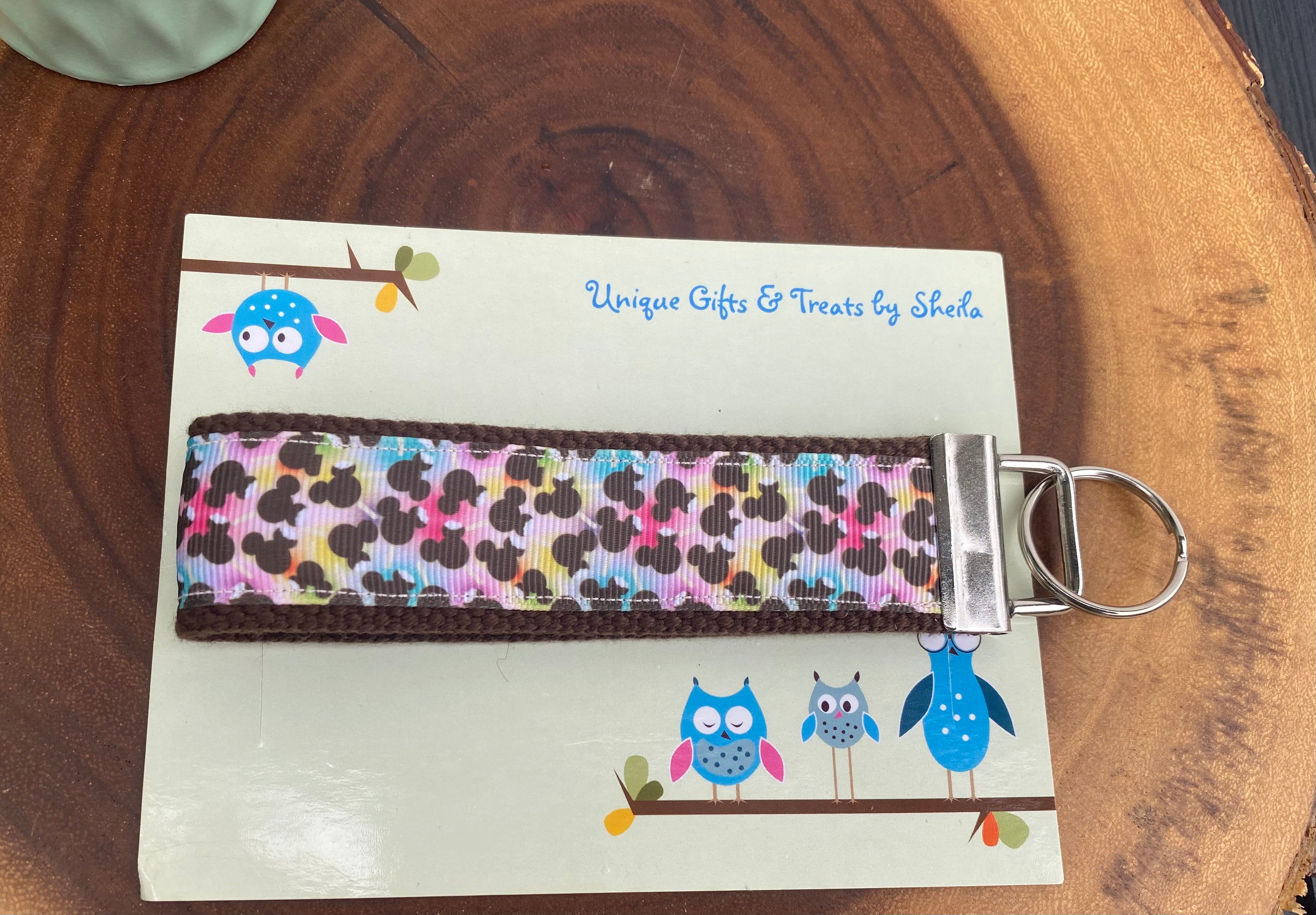 Mickey Ice Cream Bars Keychain; Keyfob