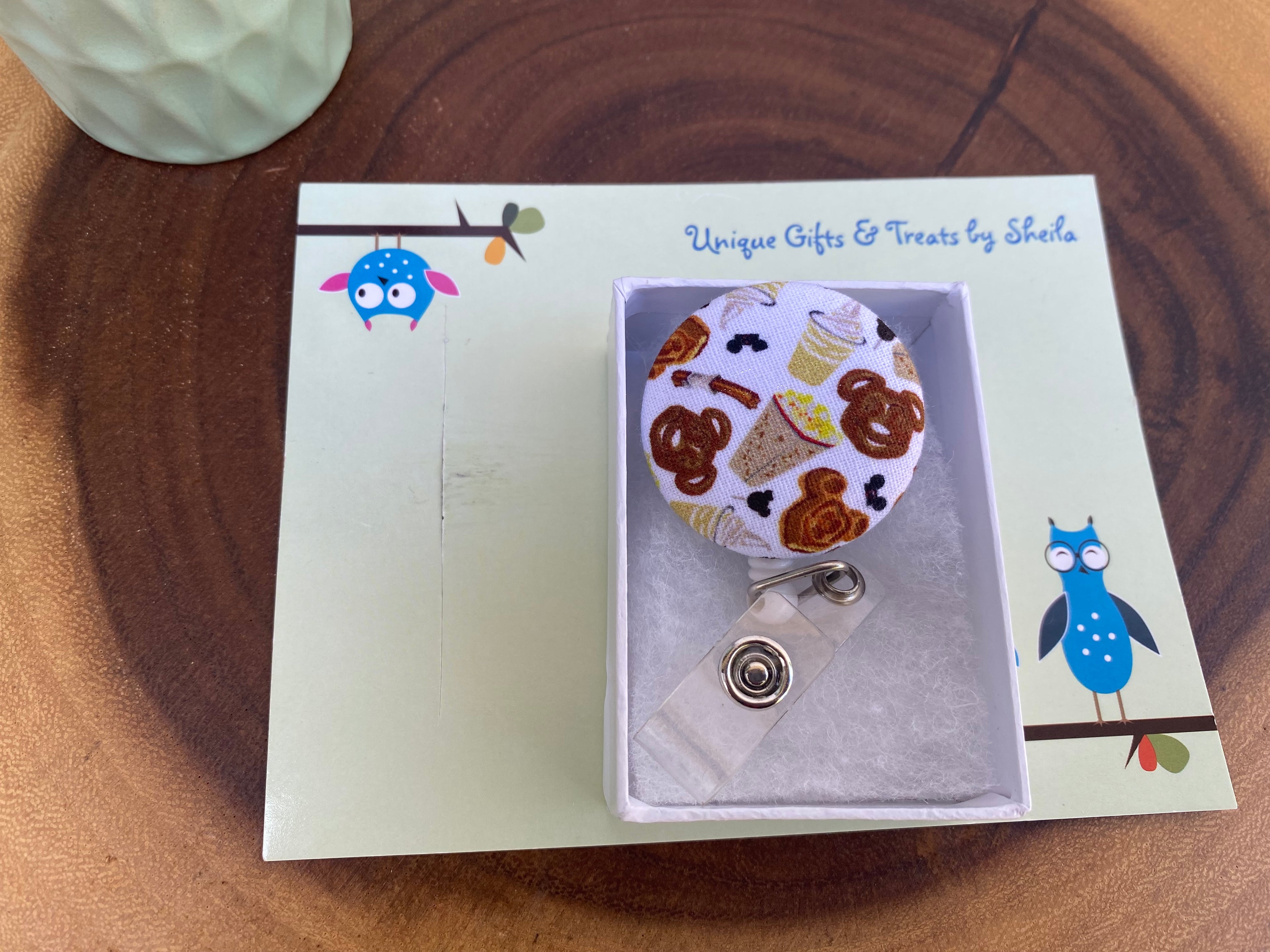 Disney Snacks Badge Reel