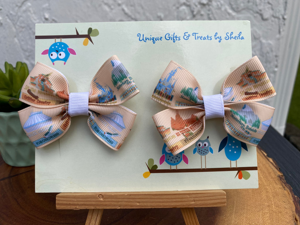 Disney Mountains Hairbows