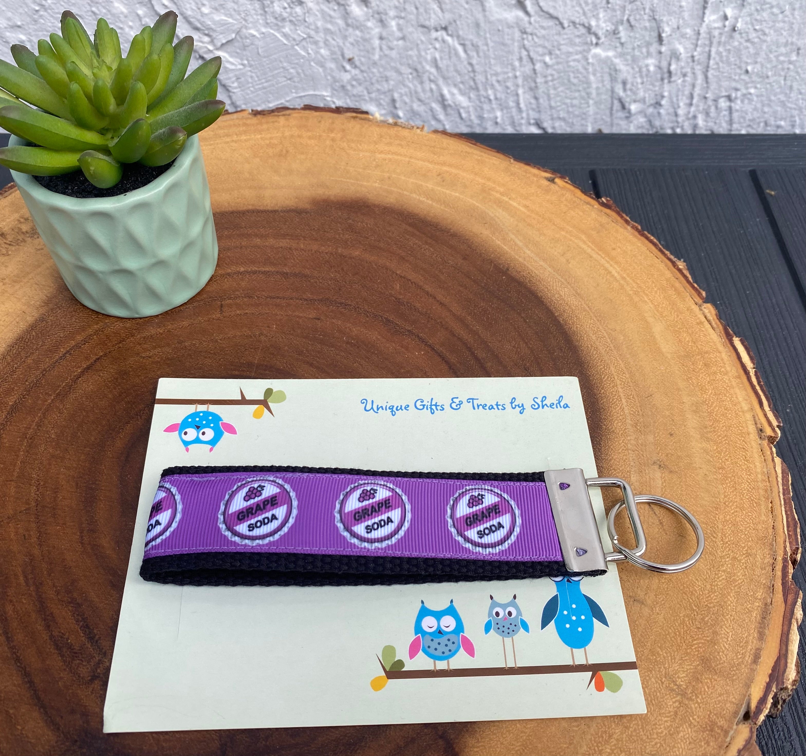 Disney Up Grape Soda Bottle Cap Keychain; Keyfob