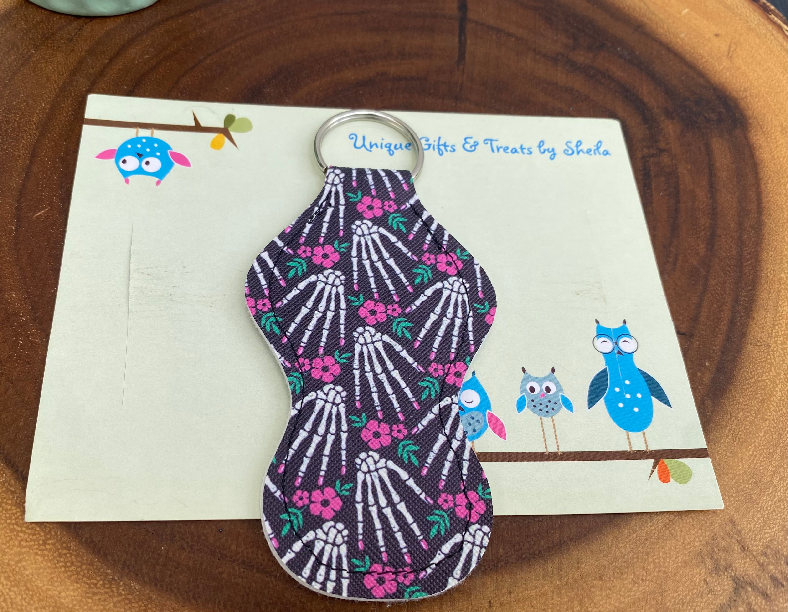 Skeleton Hands Lip Balm Holder