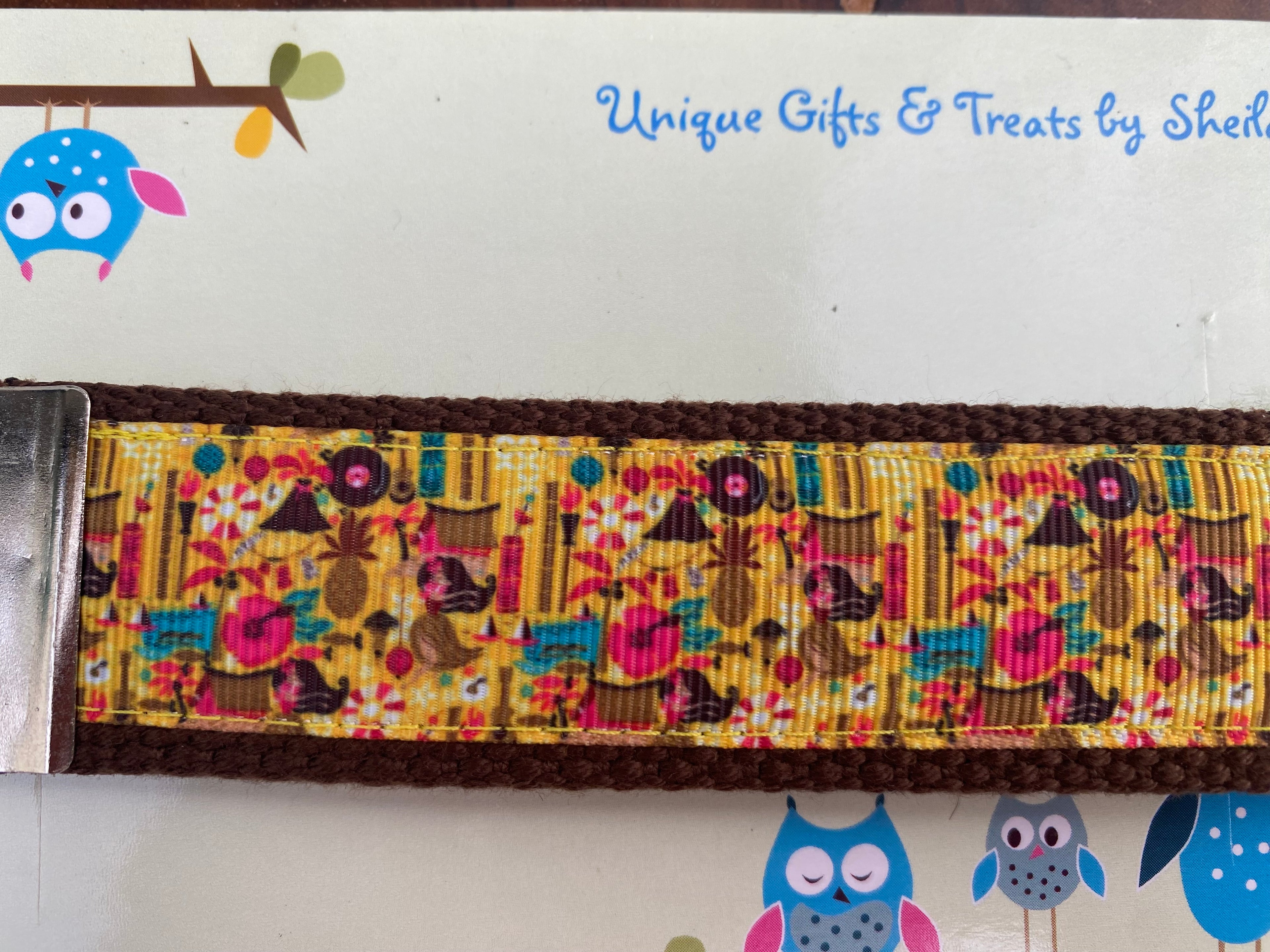 Polynesian; Luau Keychain; Keyfob