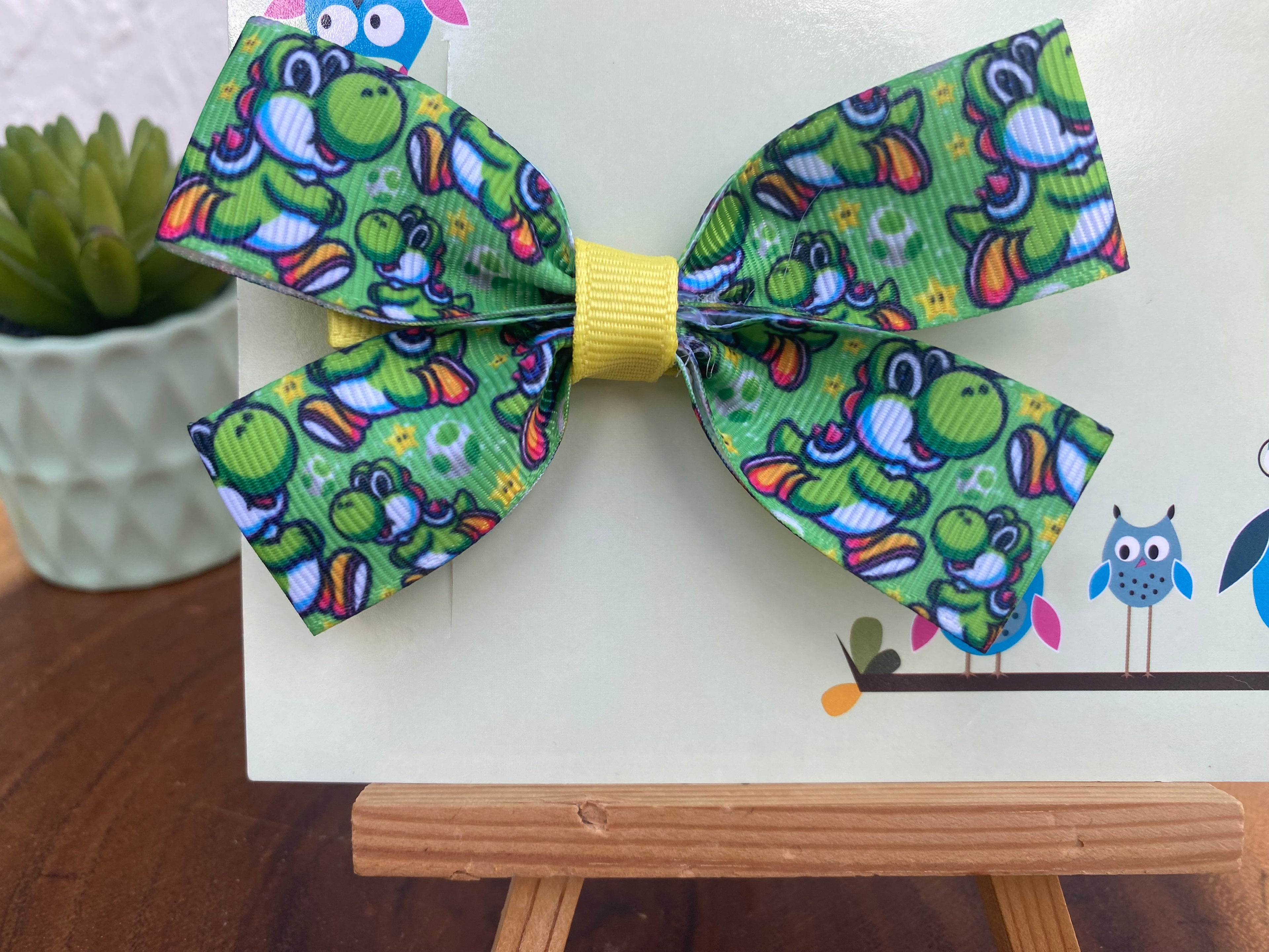 Video Game Dinosaur Hairbow