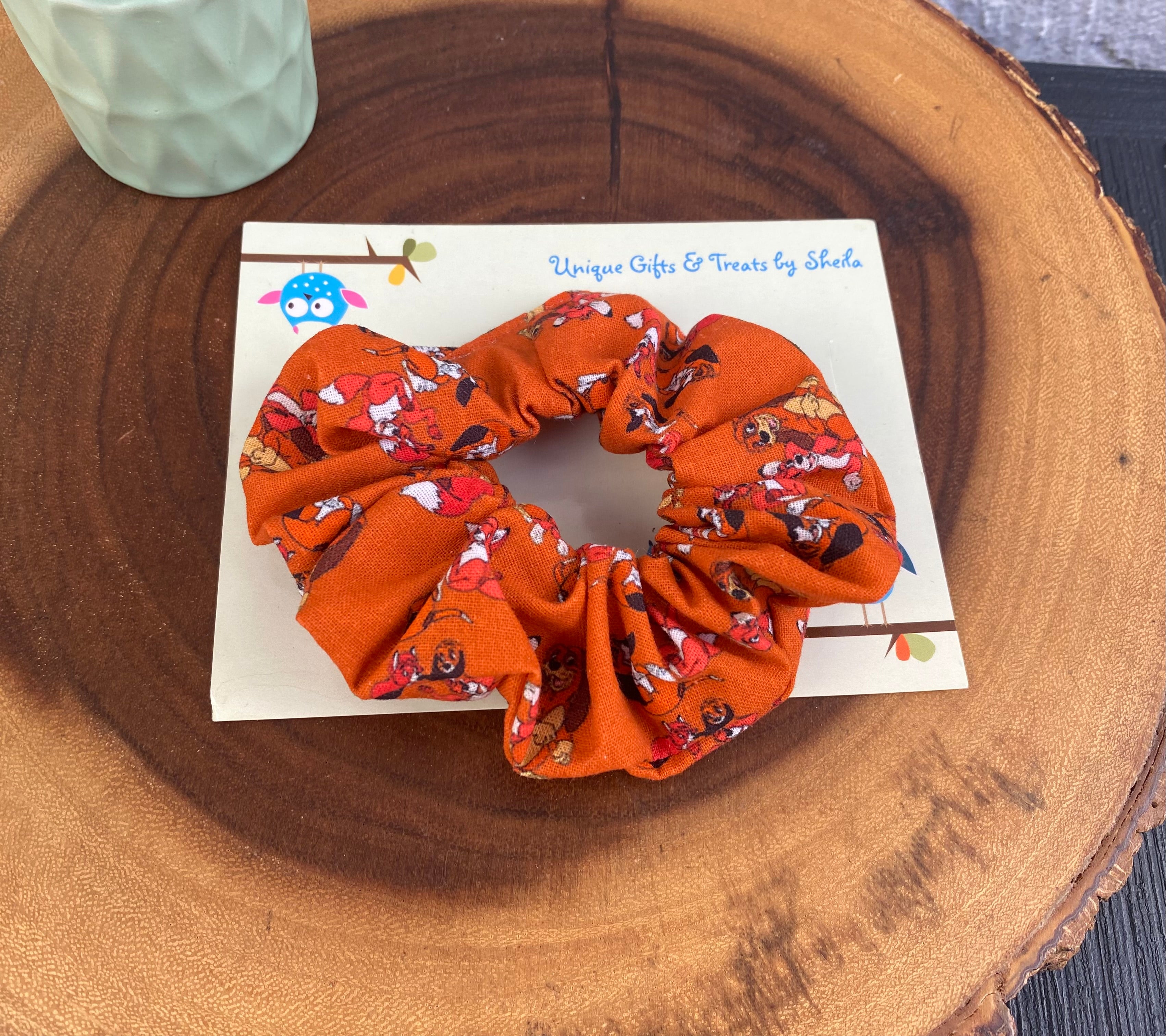 Fox and the Hound Scrunchie