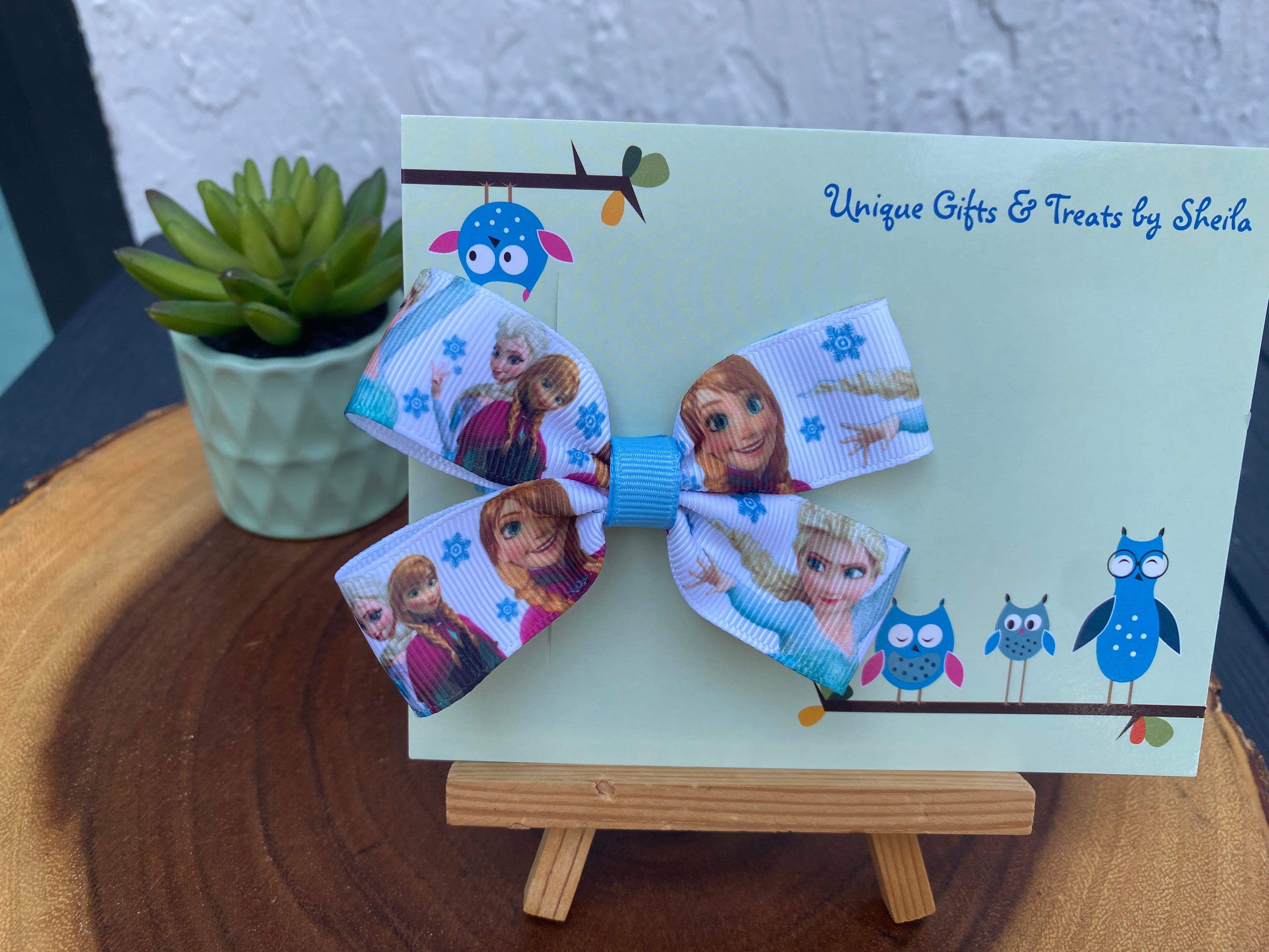Queen and Princess Sisters Hairbow