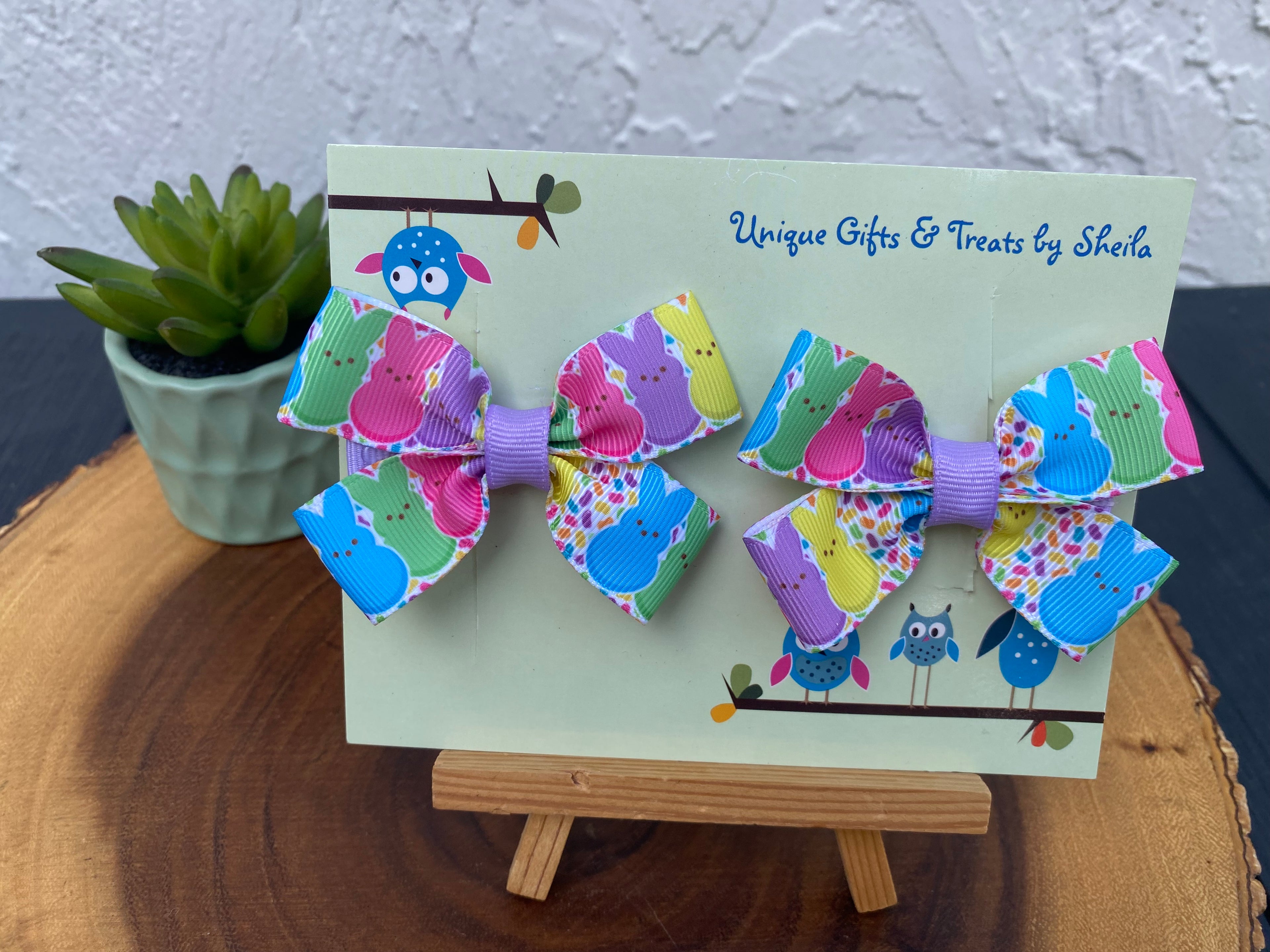 Easter Bunny; Peeps Hairbows