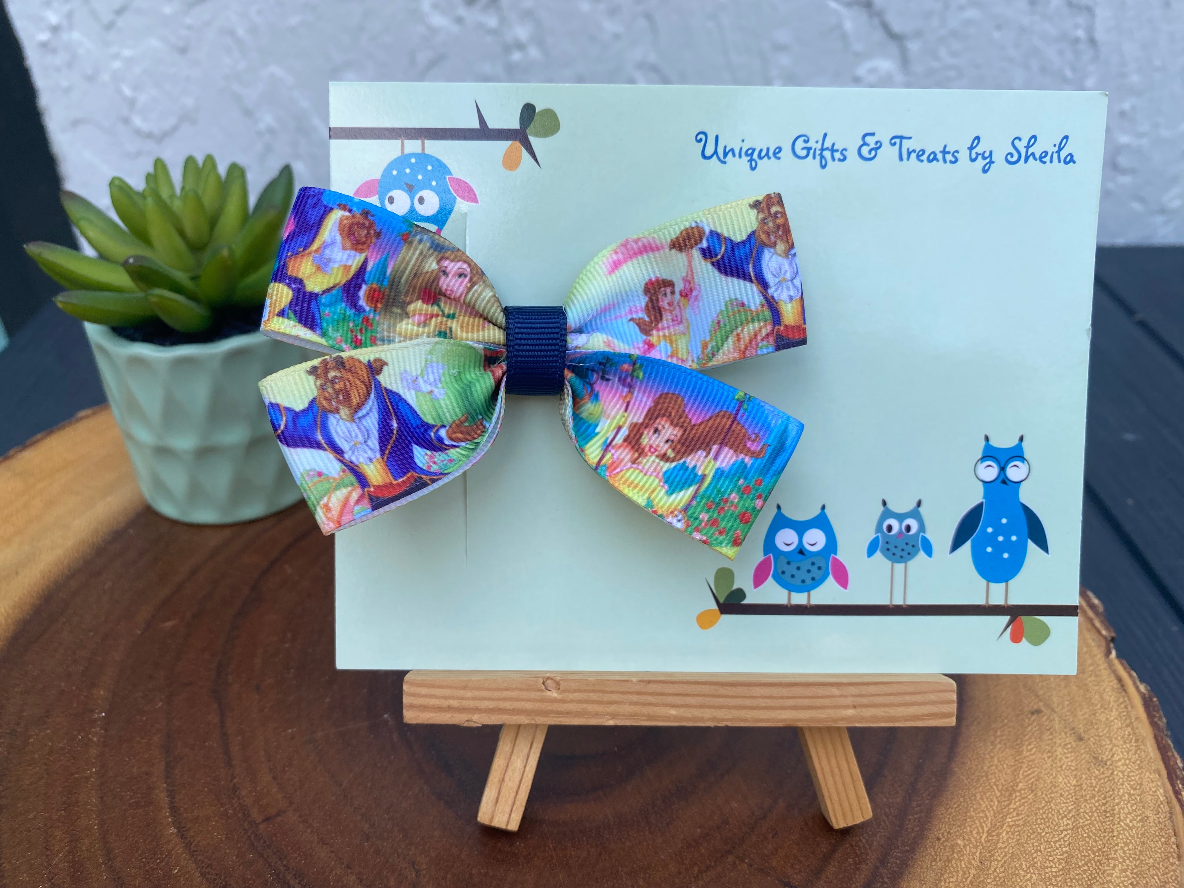 Beauty and the Beast Hairbow