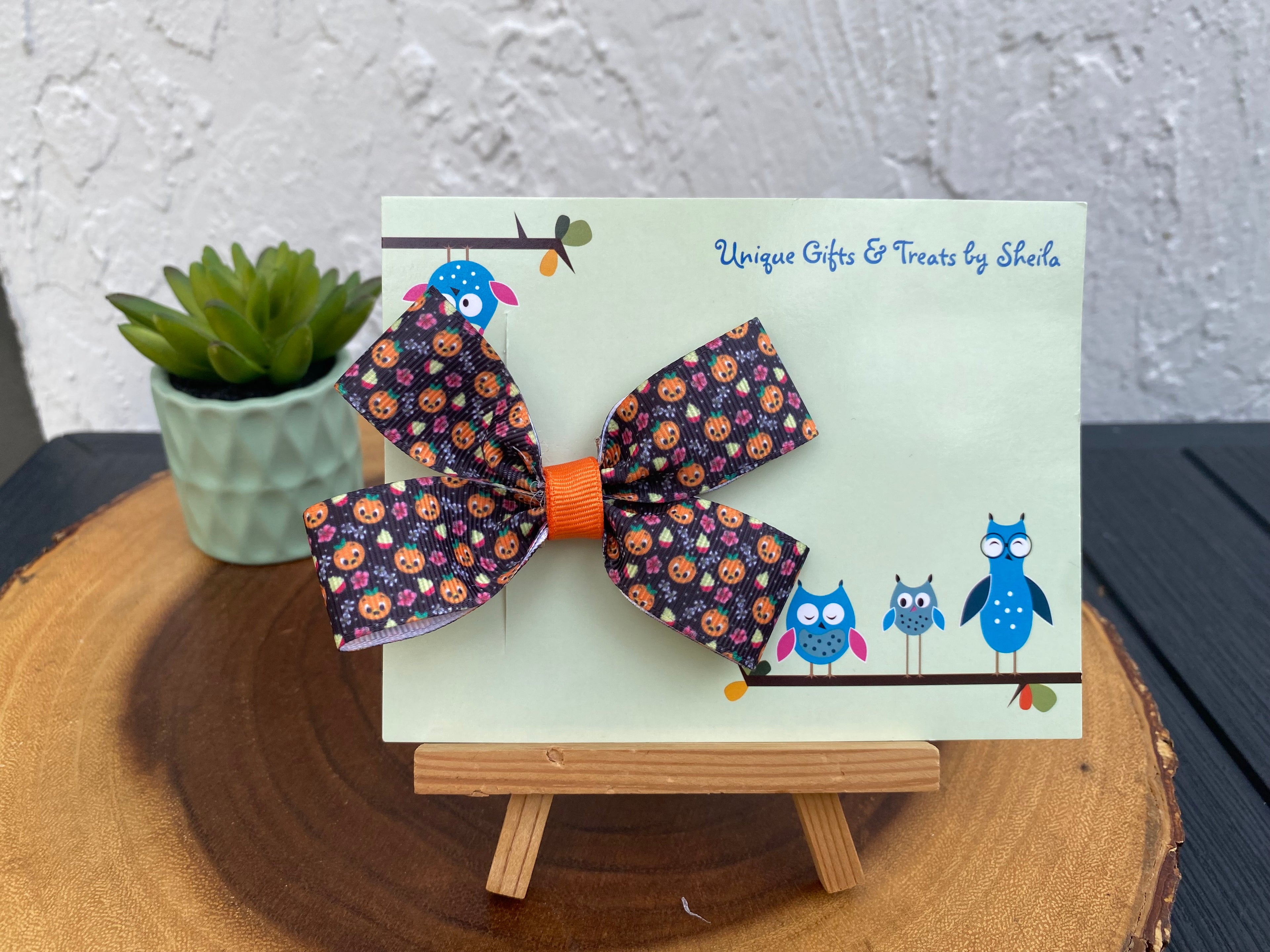 Orange Bird and Dole Whip Hairbow