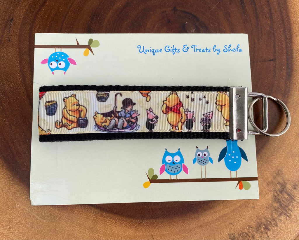 Winnie the Pooh Keychain;Keyfob