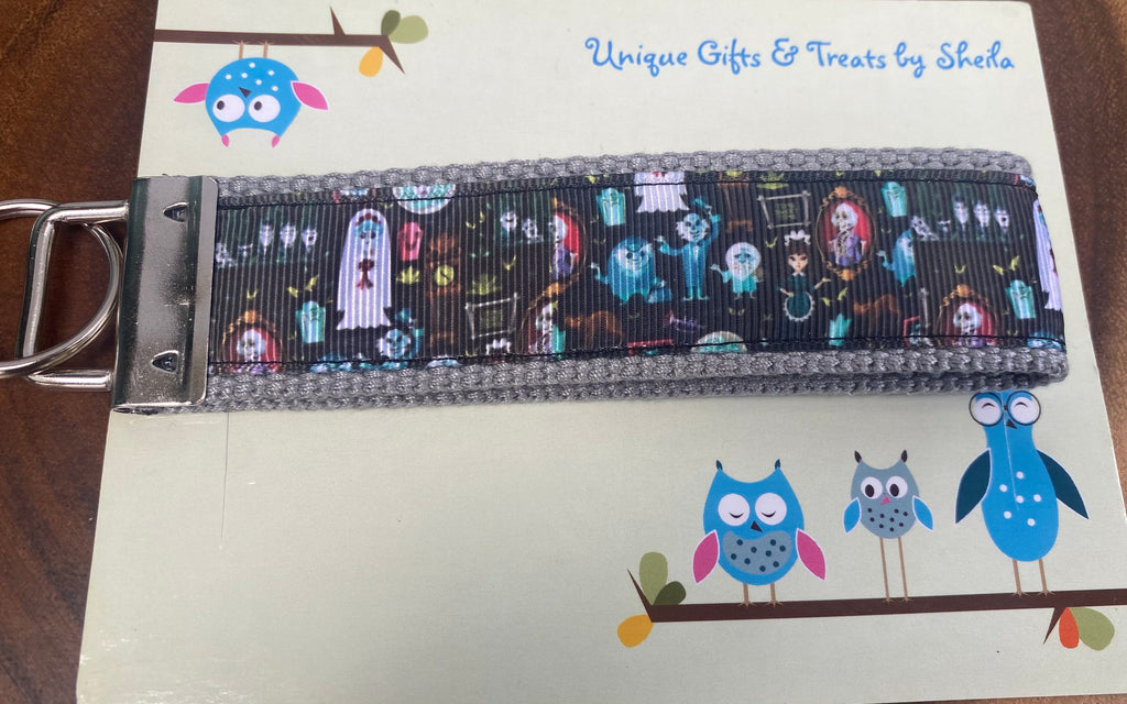 Dooney Inspired Haunted Mansion Keychain;Keyfob