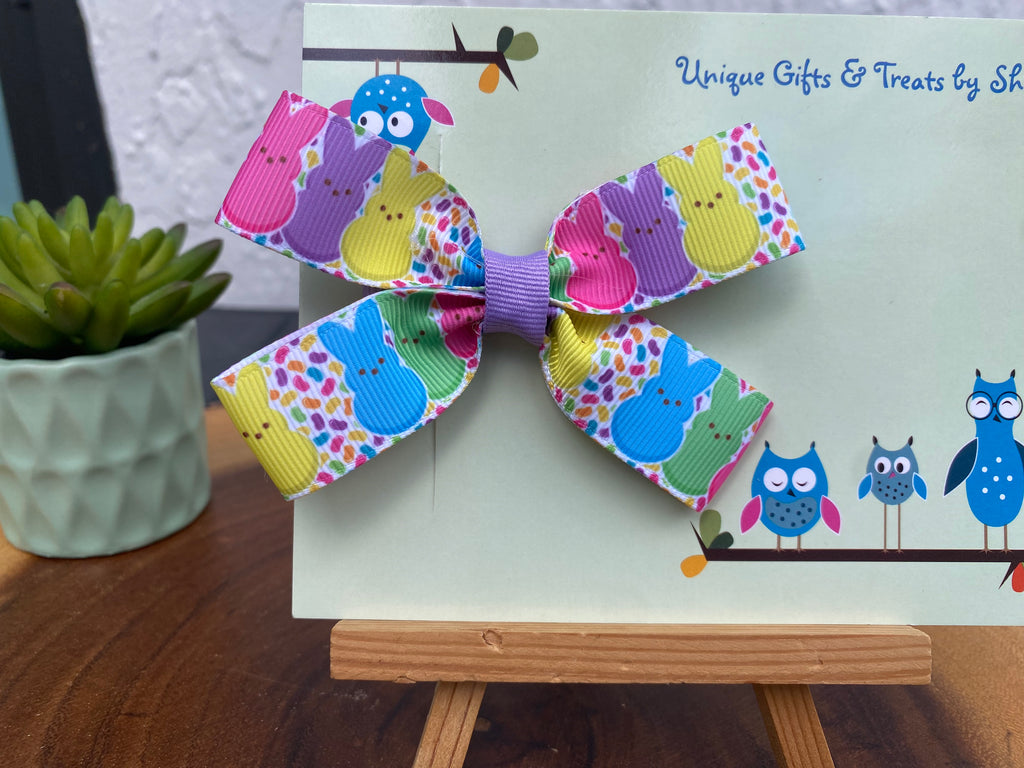 Easter Bunny; Peeps Hairbow