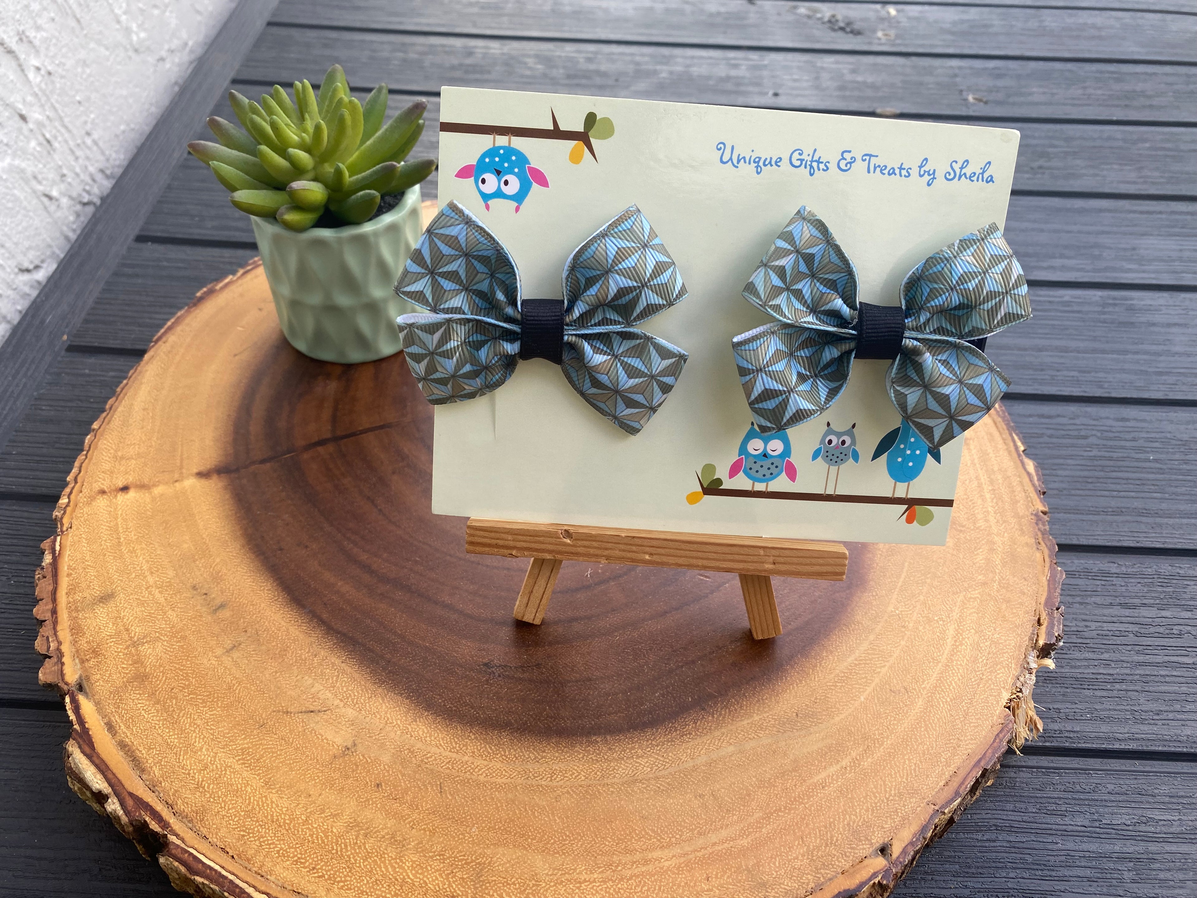 Epcot Spaceship Earth Hairbows
