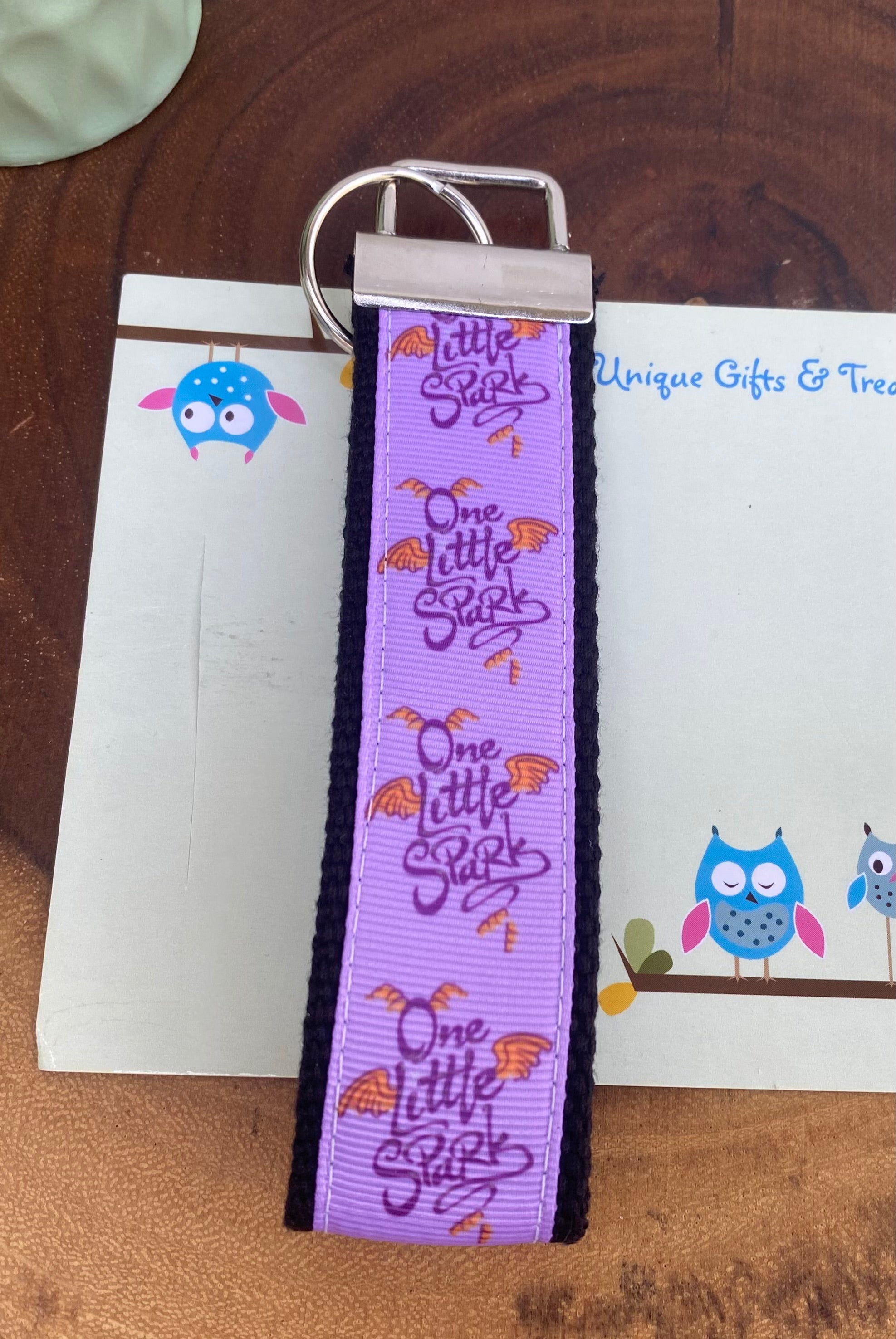 Figment; One Little Spark Keychain; Keyfob