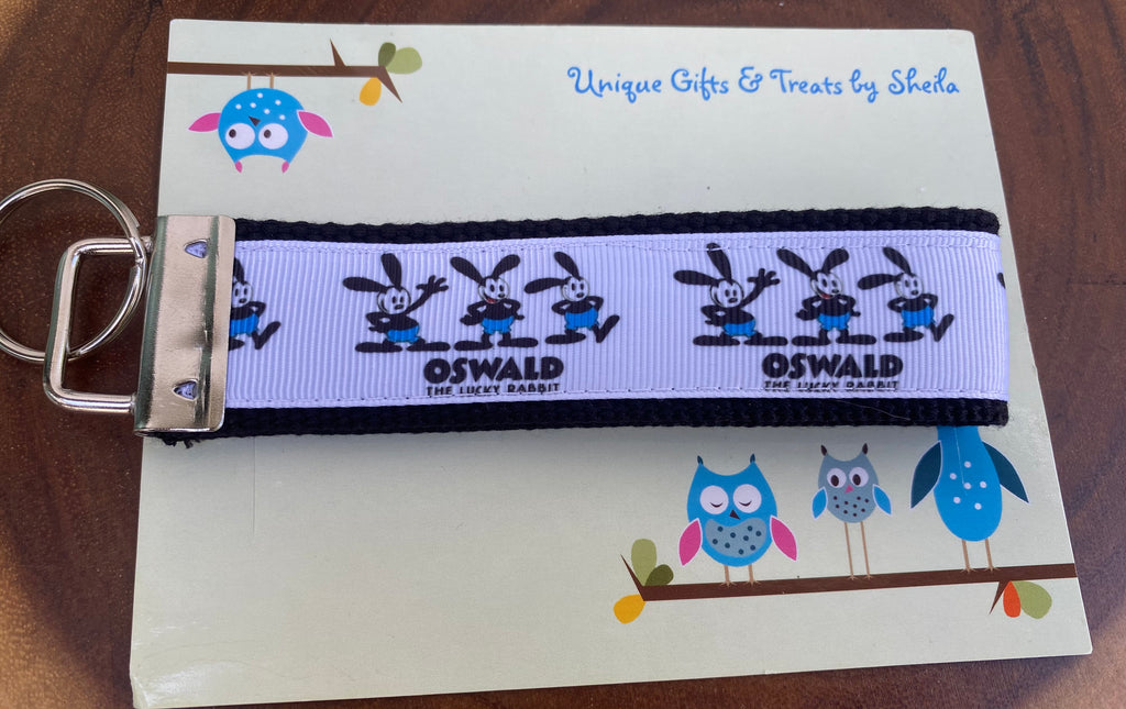 Oswald The Lucky Rabbit Keychain;Keyfob