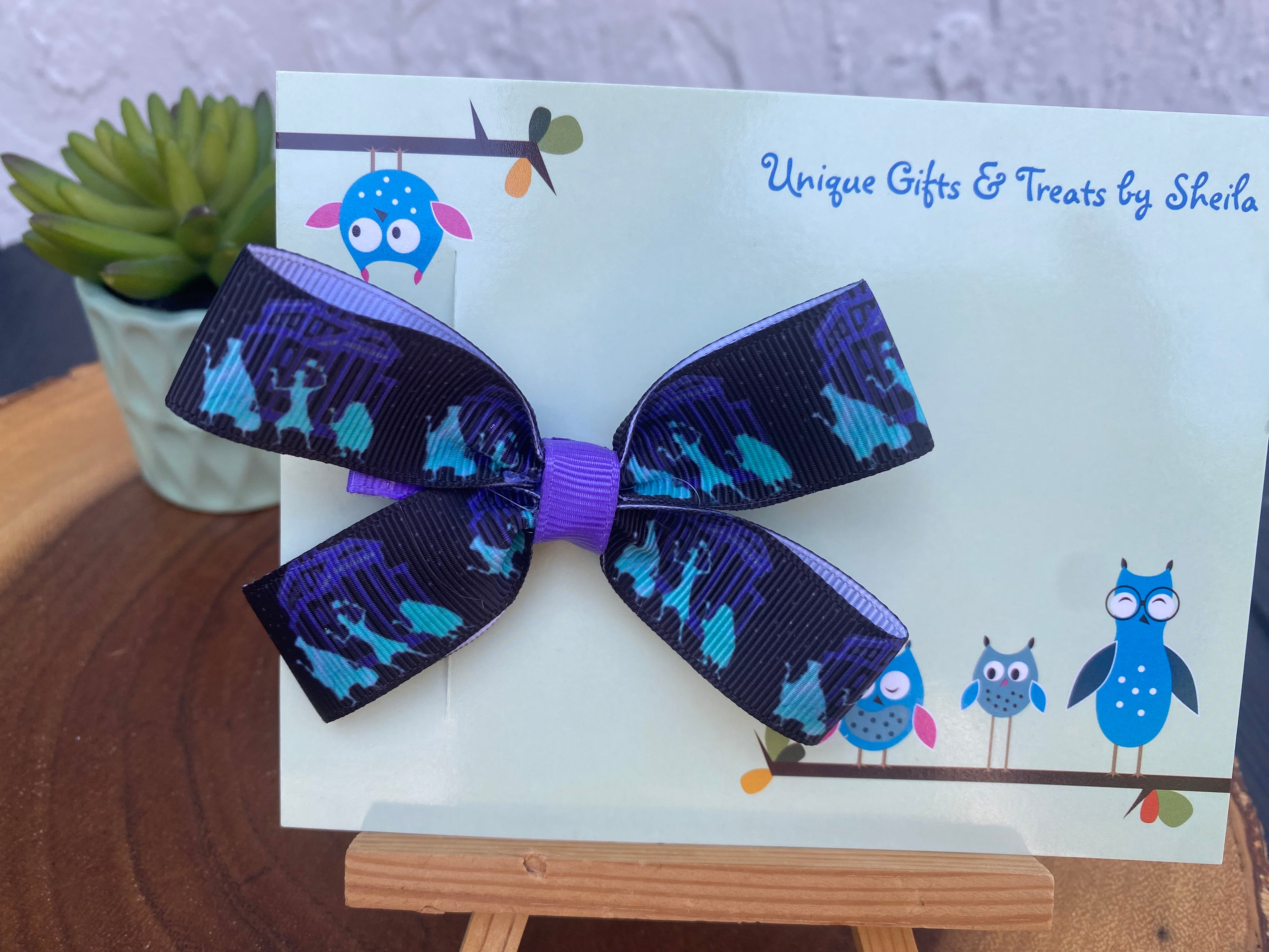 Haunted Mansion; Hitchhiking Ghosts Hair Bow