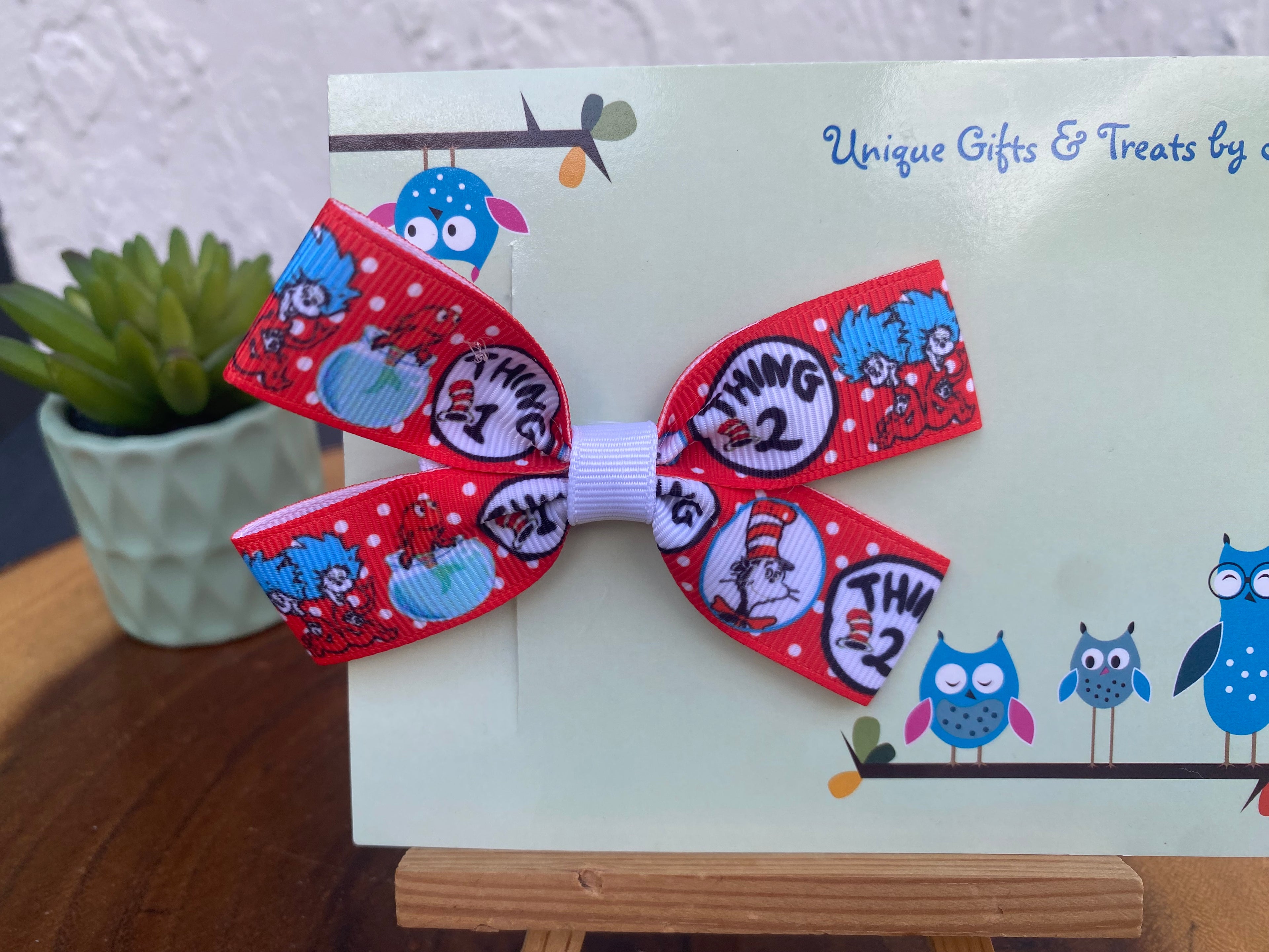 Funny Thing; Funny Cat Hairbow